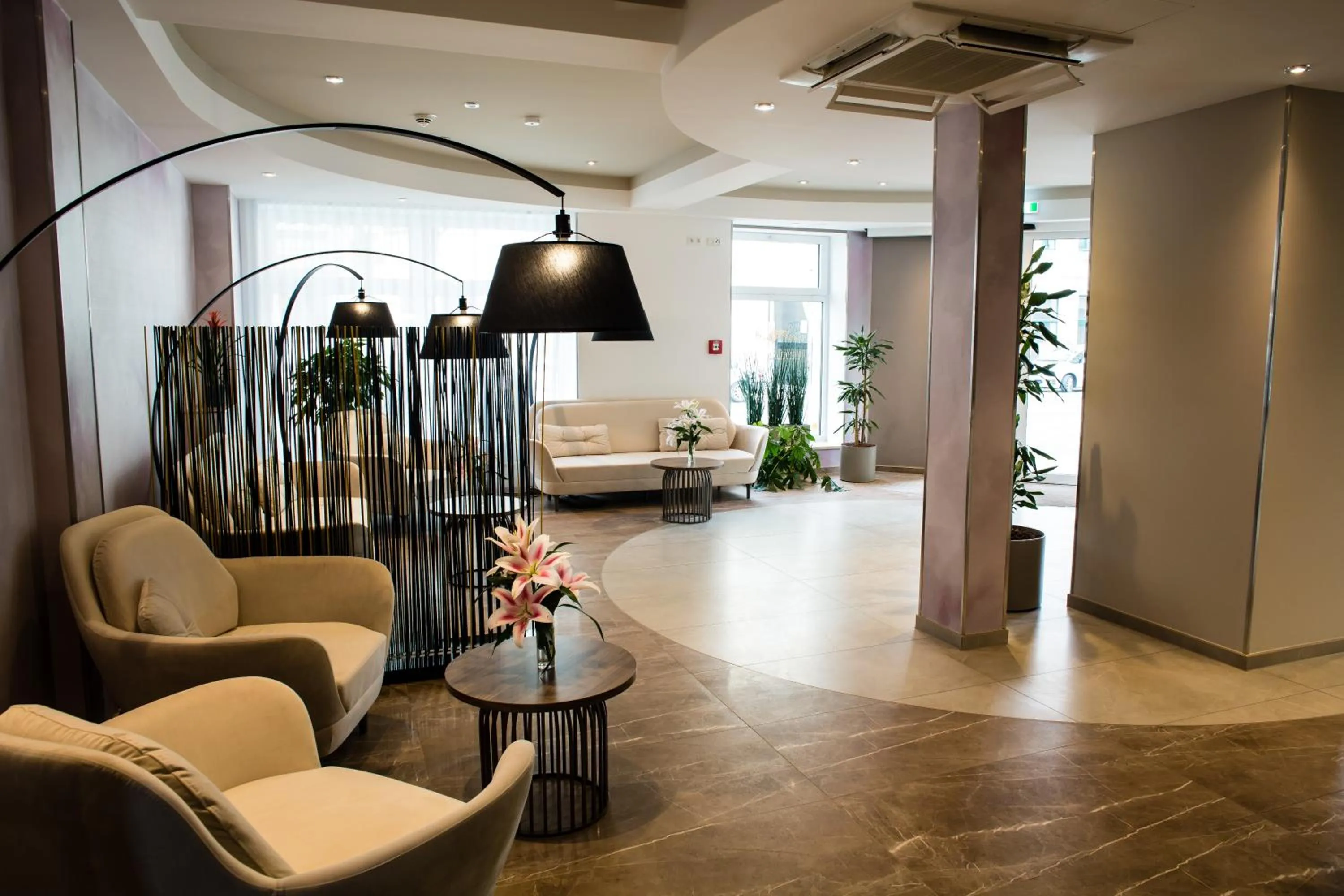 Lobby or reception in Hotel Atlas Leipzig