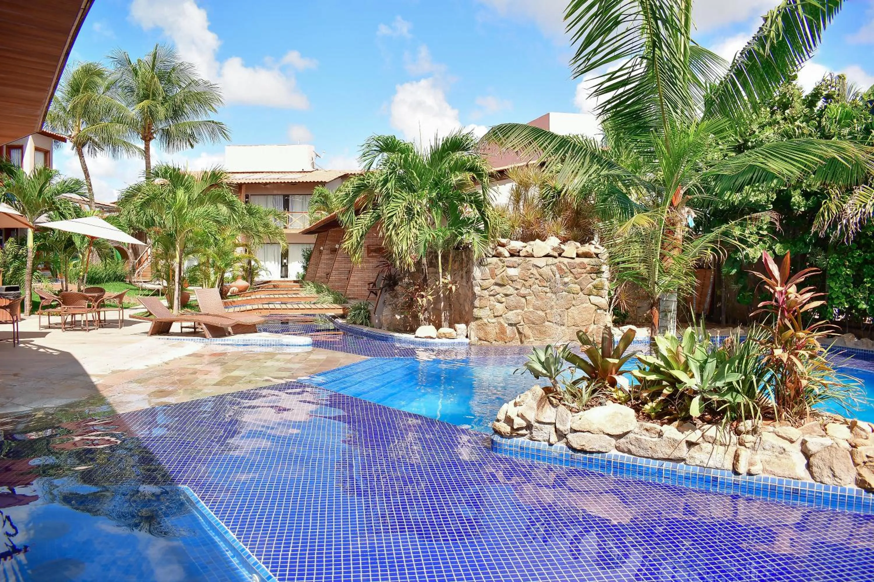 Swimming pool in Pousada Sol e Mar