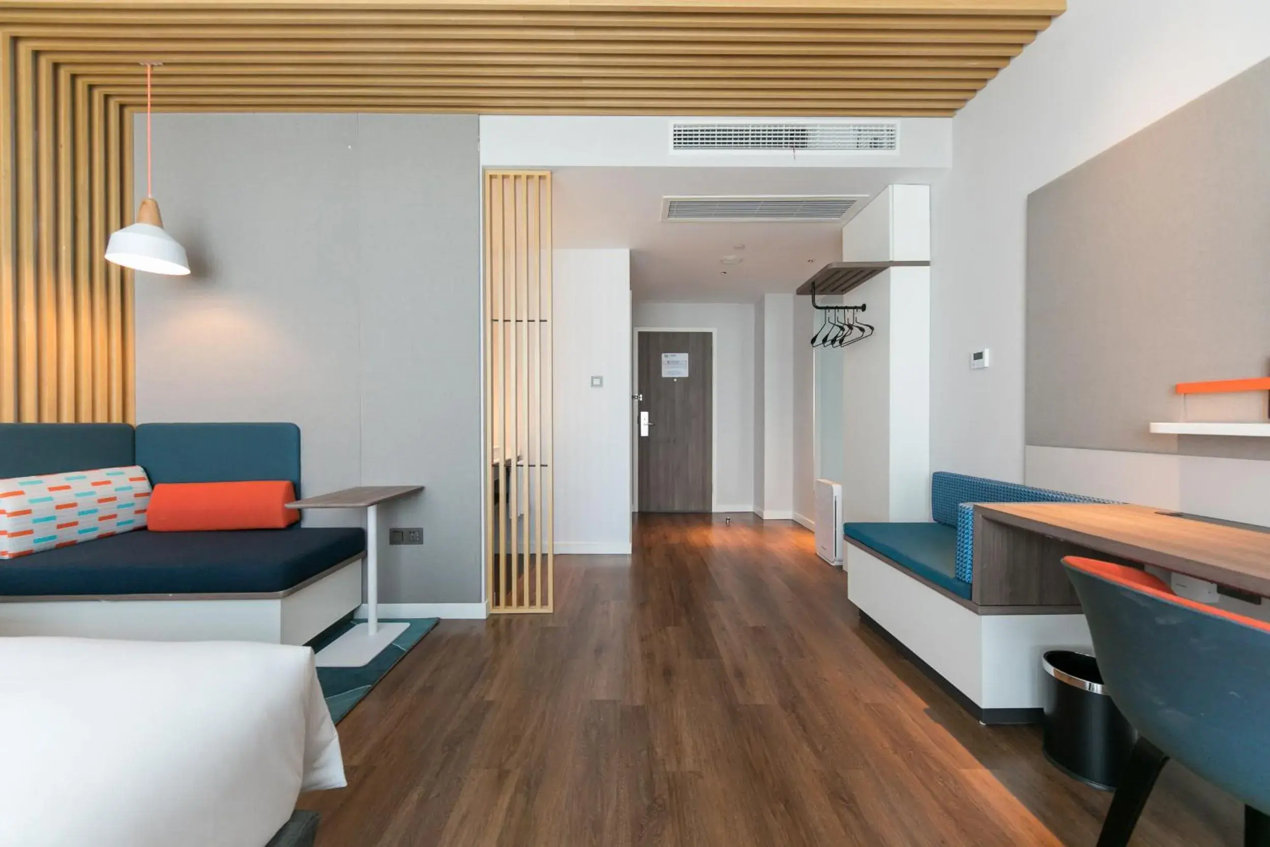 Living room in Holiday Inn Express Shanghai Tangzhen, an IHG Hotel Living room in Holiday Inn Express Shanghai Tangzhen, an IHG Hotel