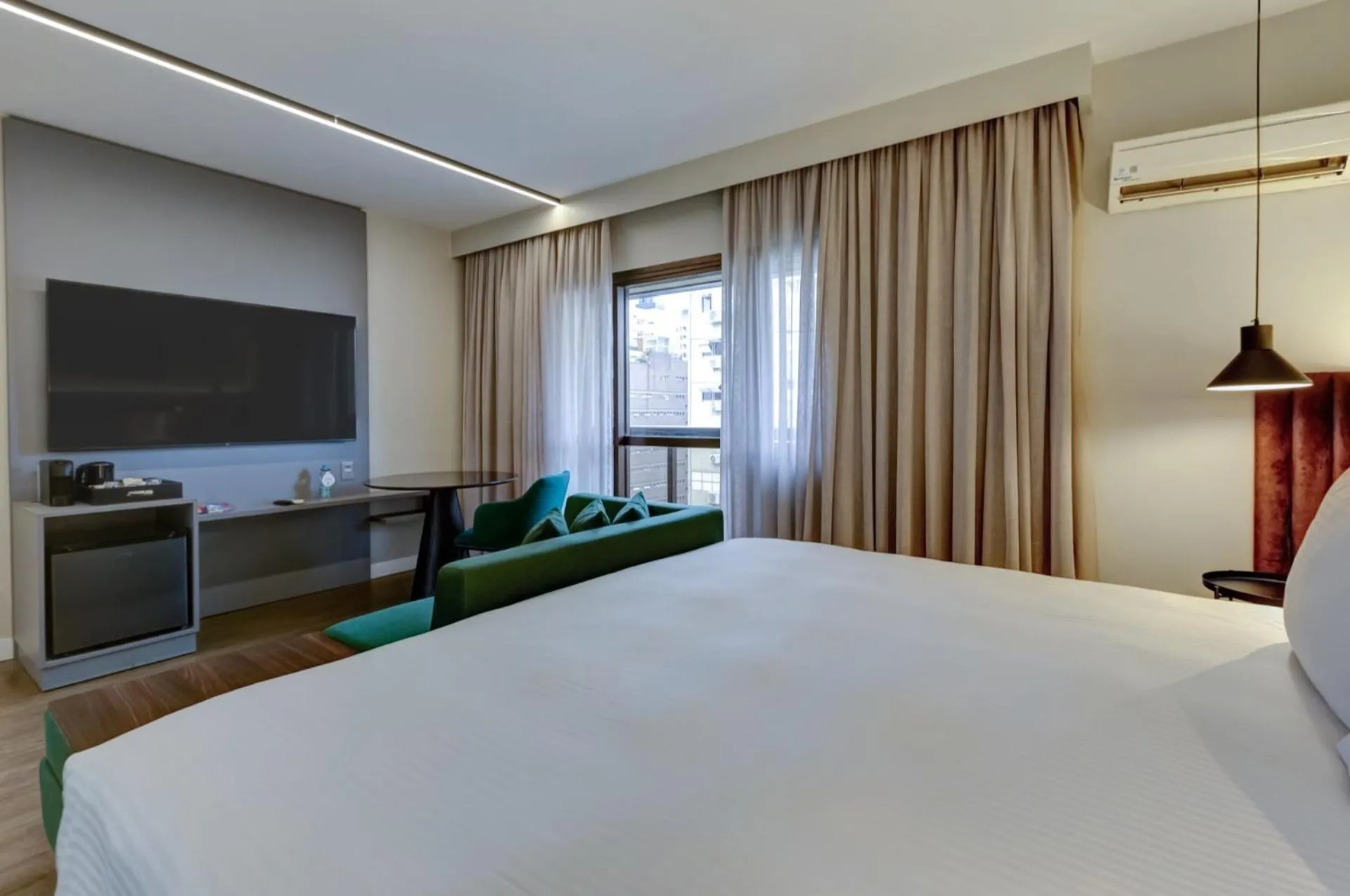 Bed in Double Tree by Hilton São Paulo Itaim