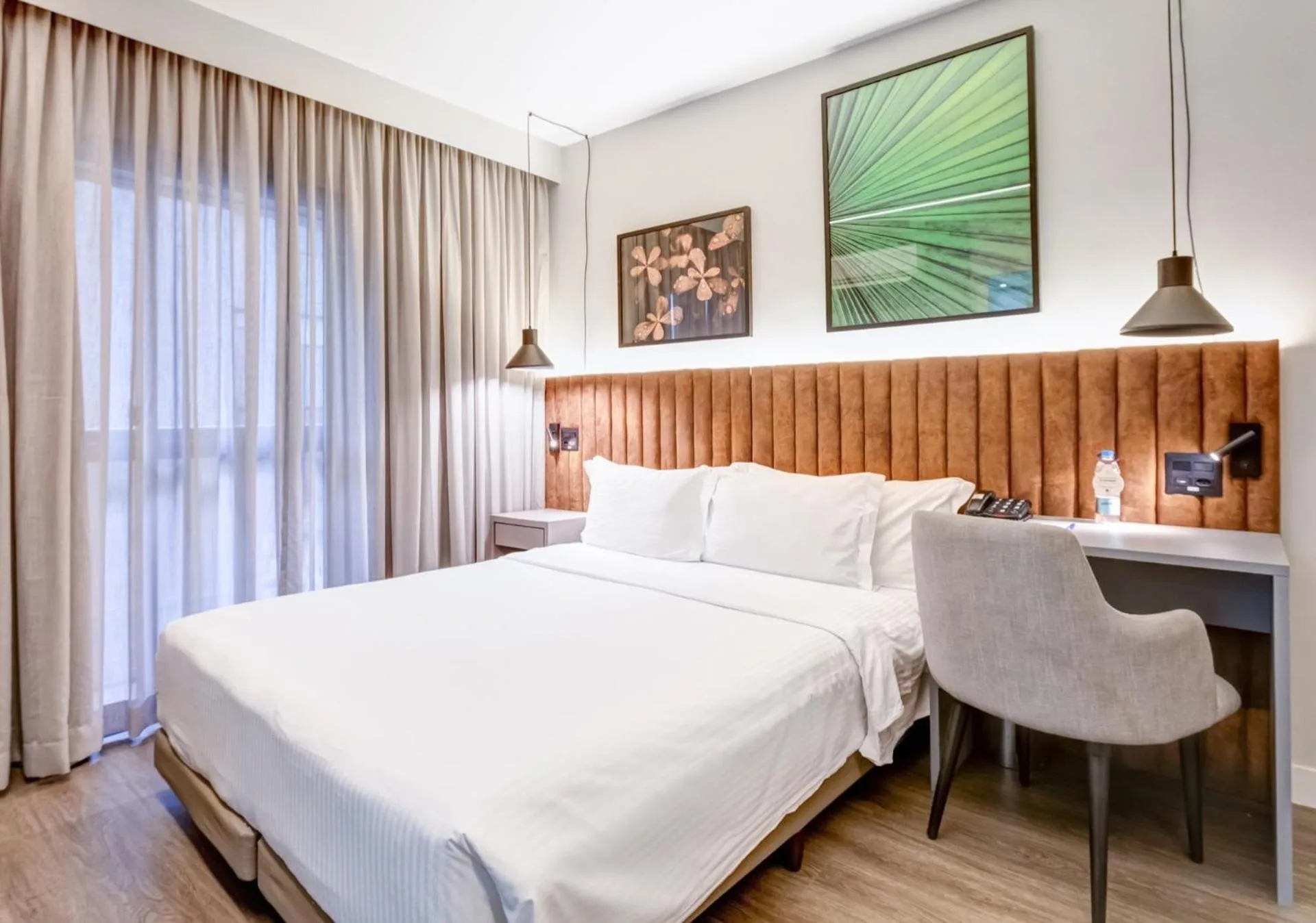 Bed in Double Tree by Hilton São Paulo Itaim