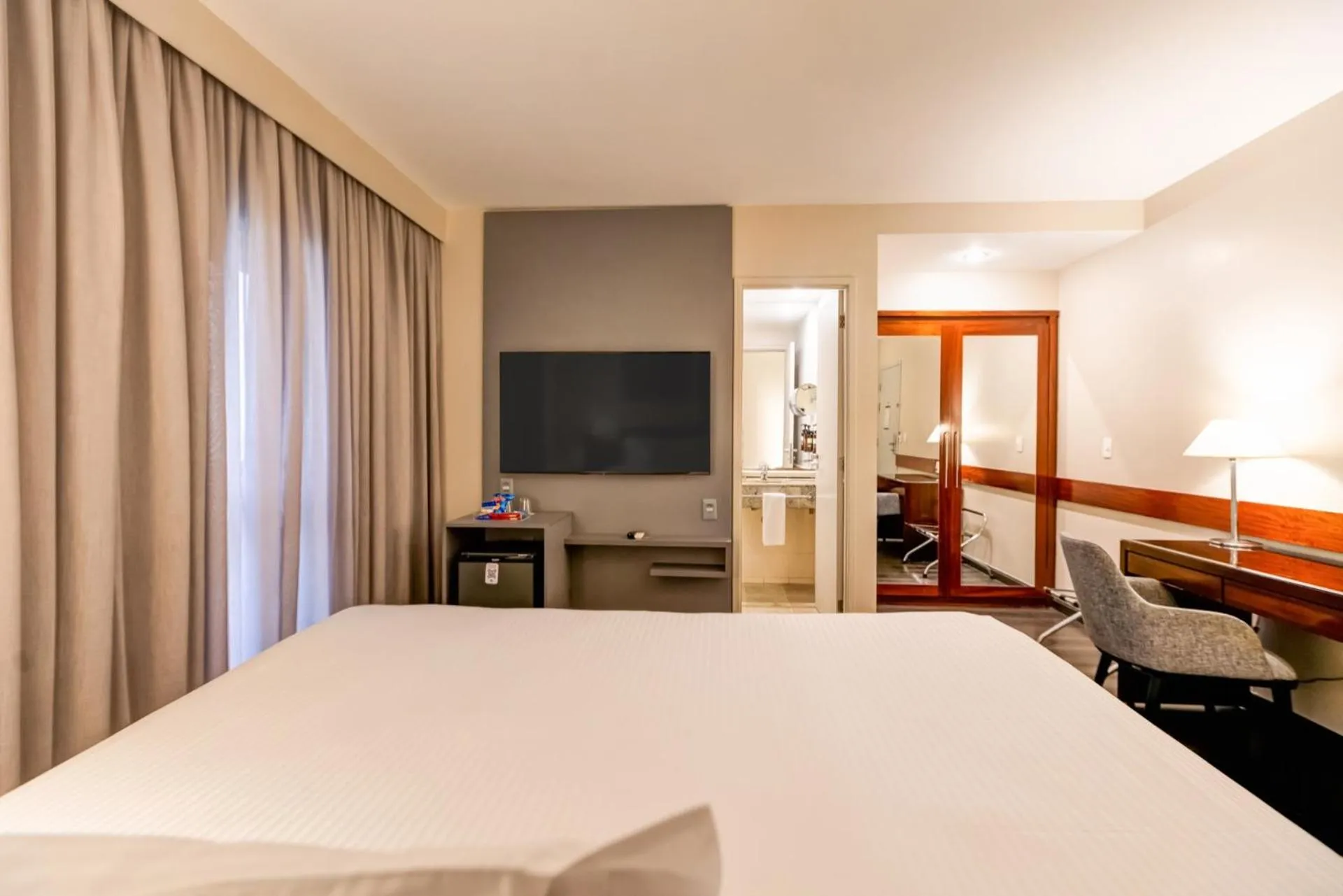 Bed in Double Tree by Hilton São Paulo Itaim