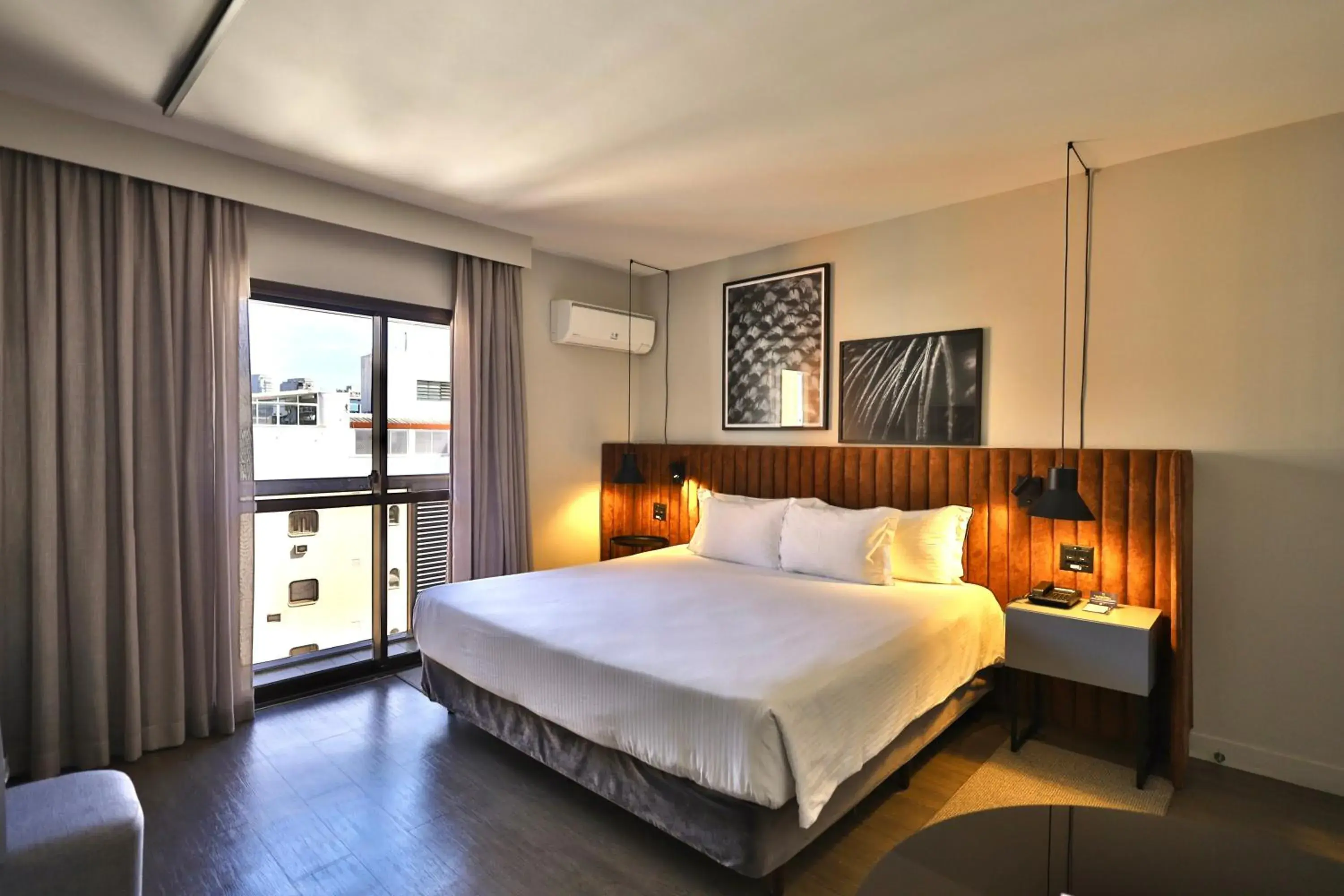 Bed in Double Tree by Hilton São Paulo Itaim Bed in Double Tree by Hilton São Paulo Itaim