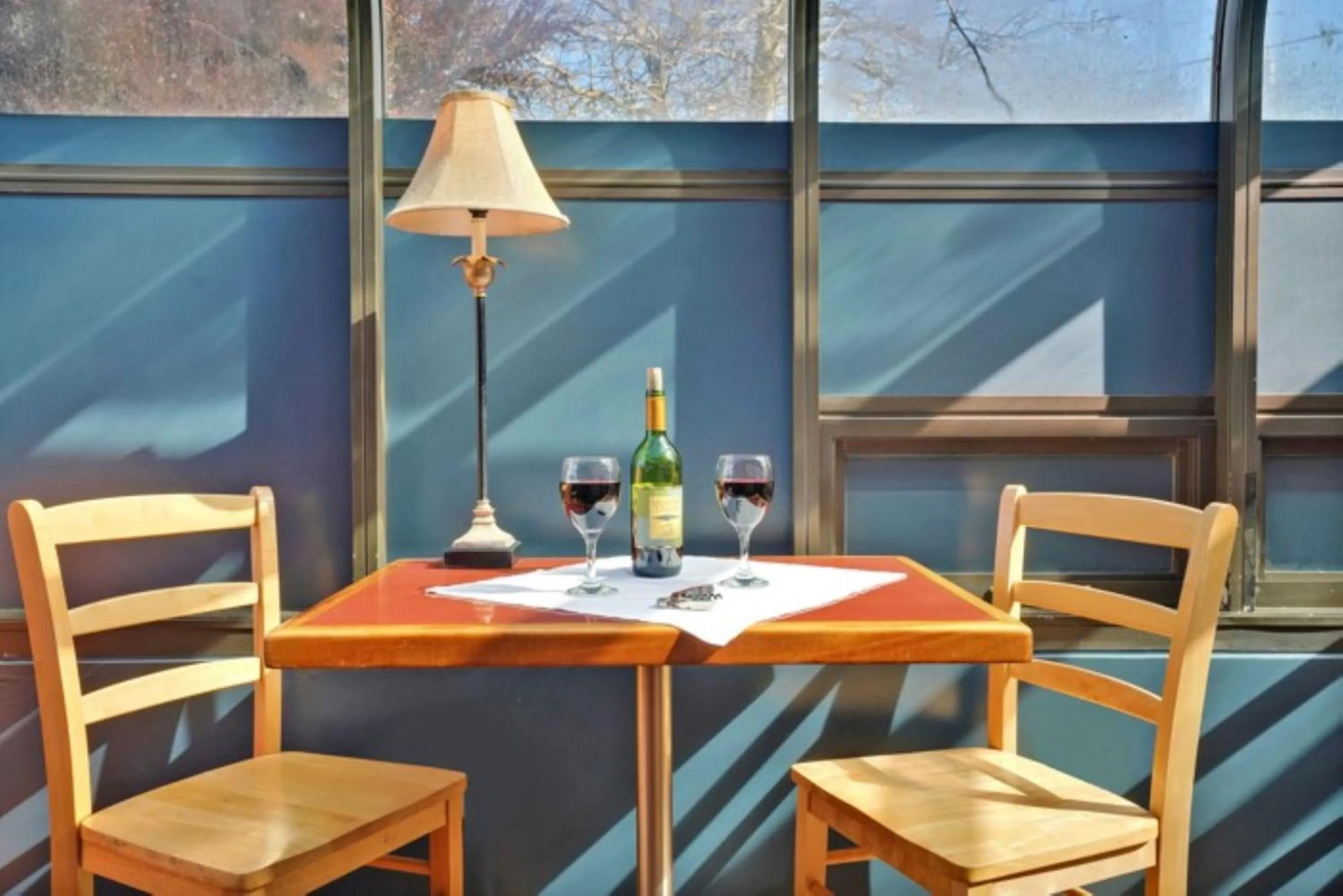 Patio in Bodega Bay Inn