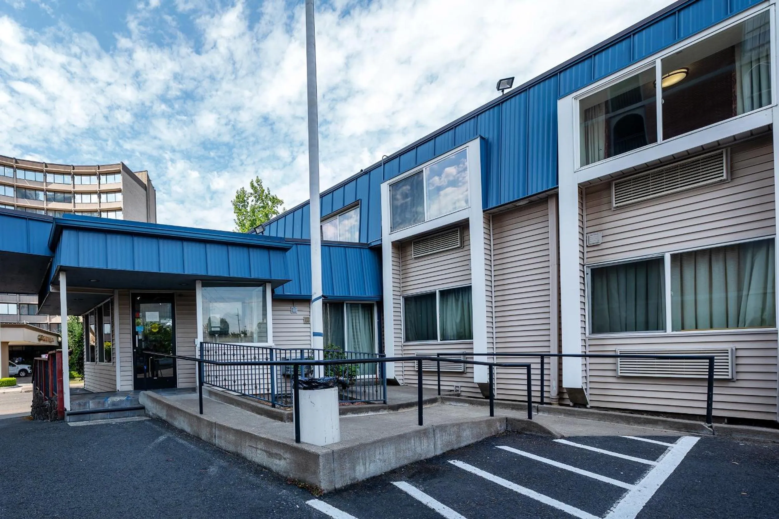 Property building in District Hotel by OYO Portland Convention Center