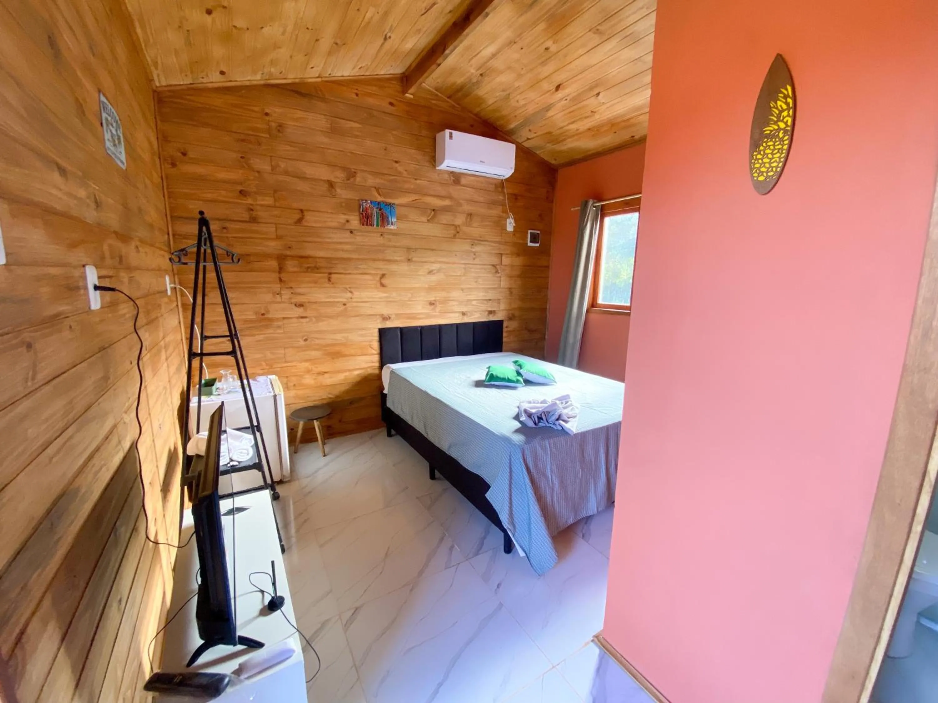 Bed in Green Mountain Pousada