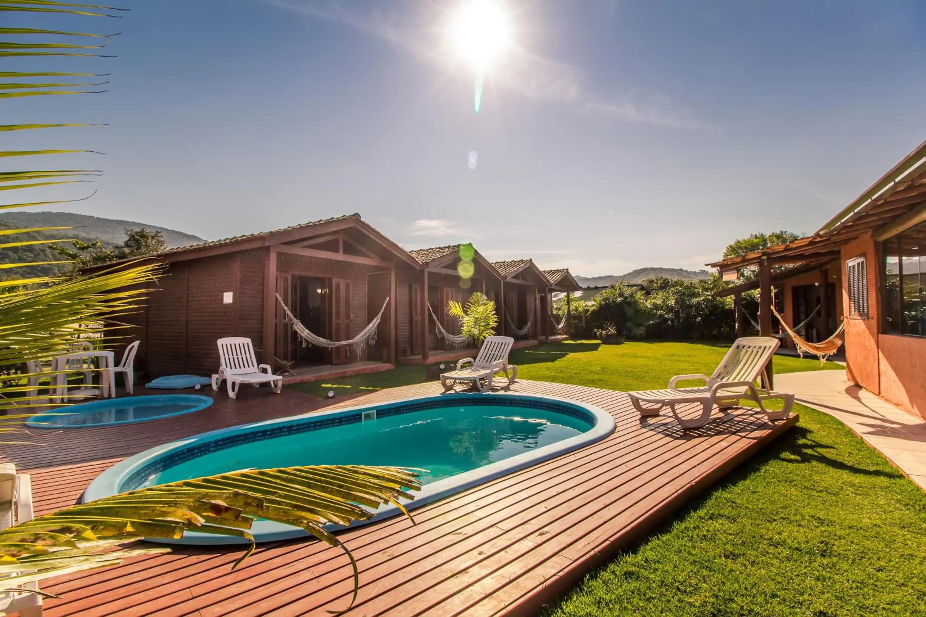 Patio in Green Mountain Pousada