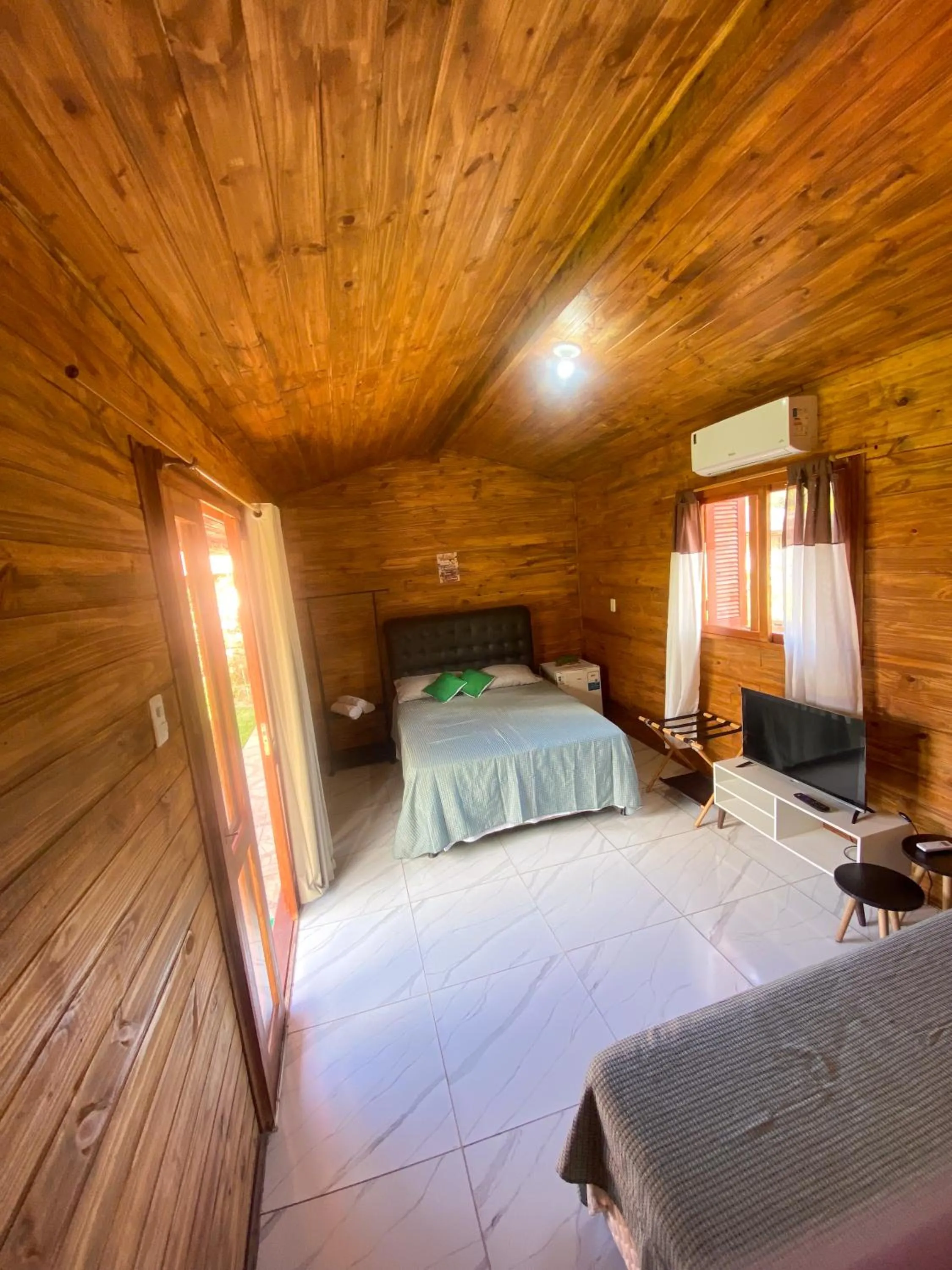 Bed in Green Mountain Pousada