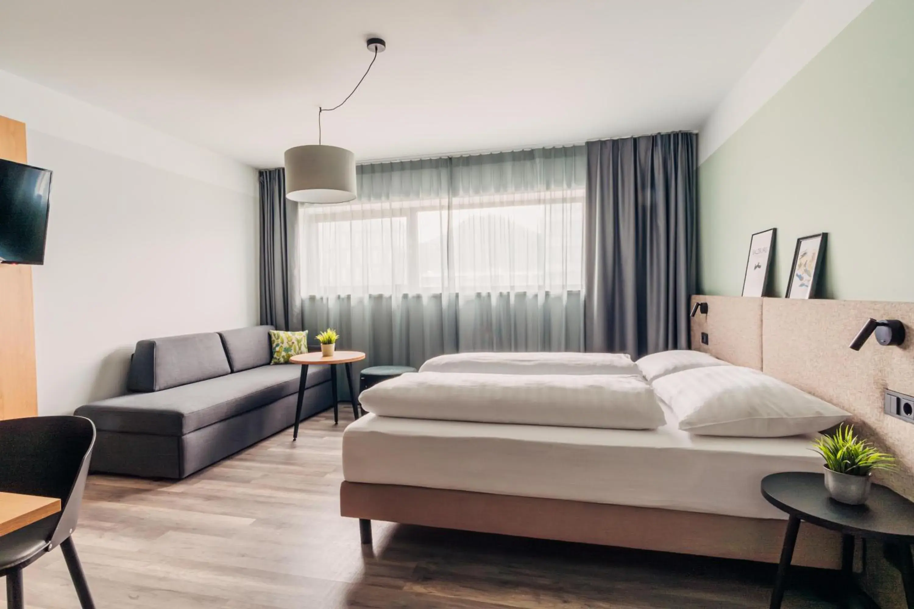 Photo of the whole room, Bed in harry's home Salzburg Photo of the whole room, Bed in harry's home Salzburg