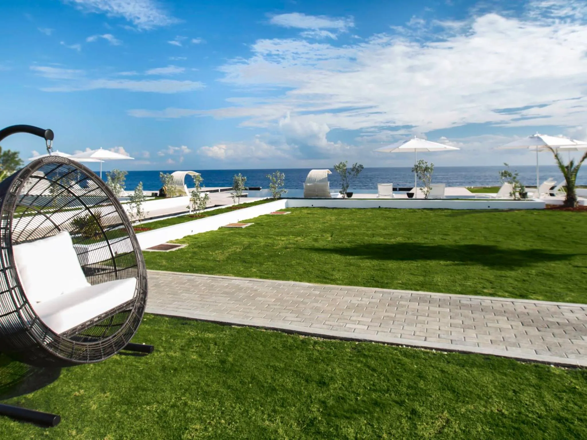 Garden in The Trident Hotel