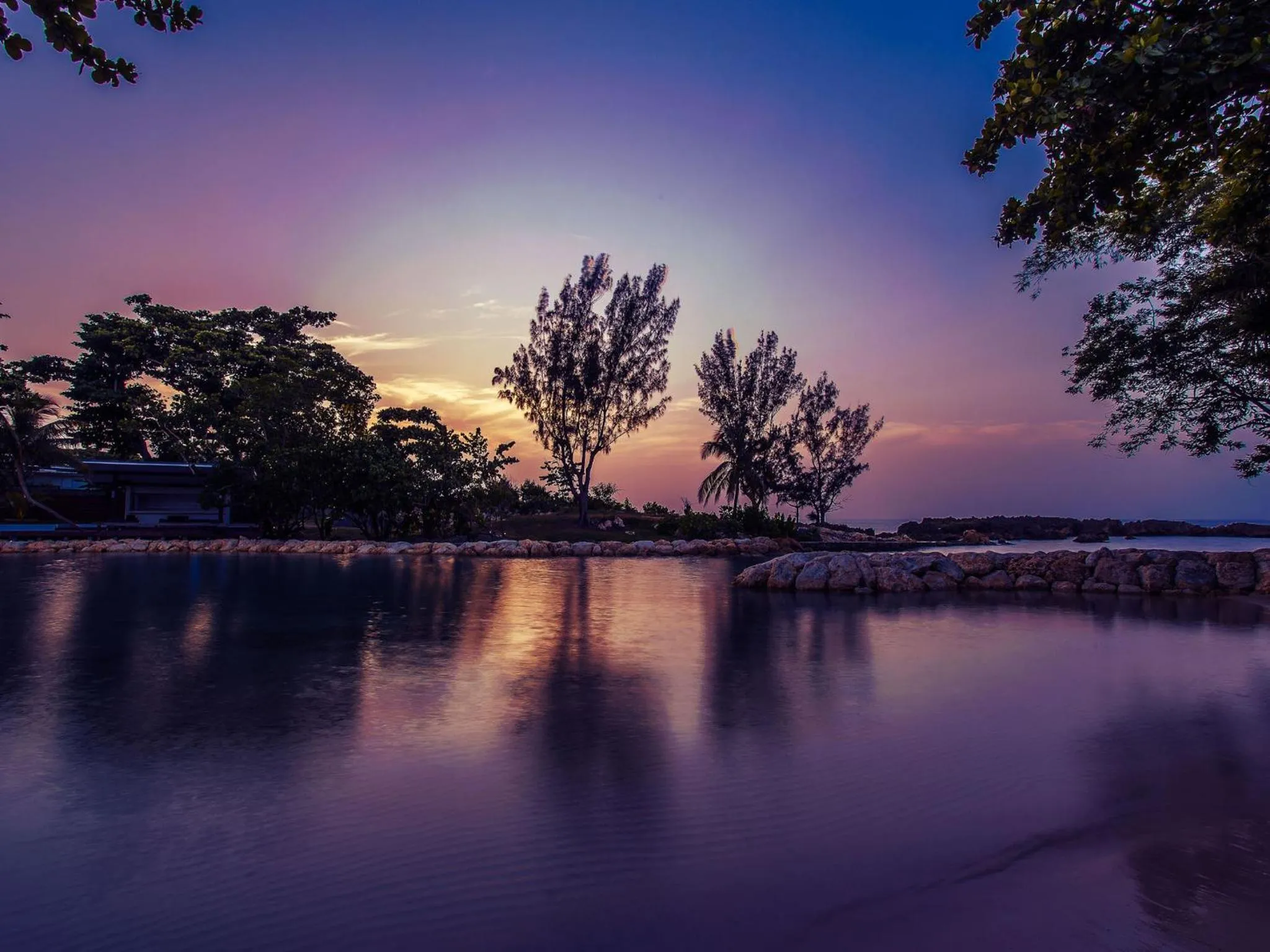 Beach in The Trident Hotel