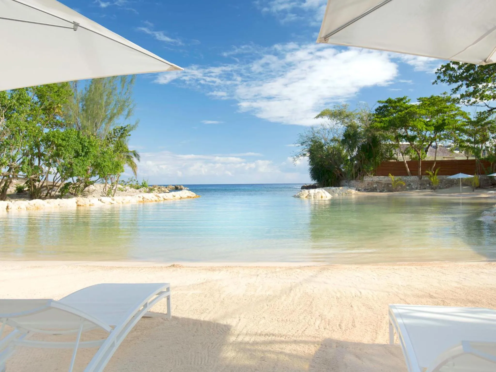 Beach in The Trident Hotel