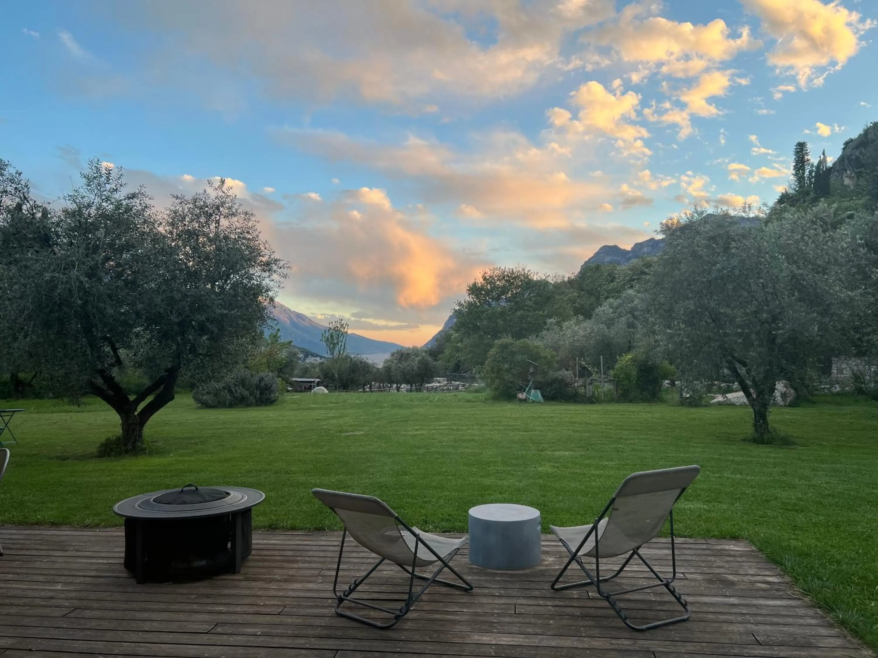 Garden view in Da La Babi B&B