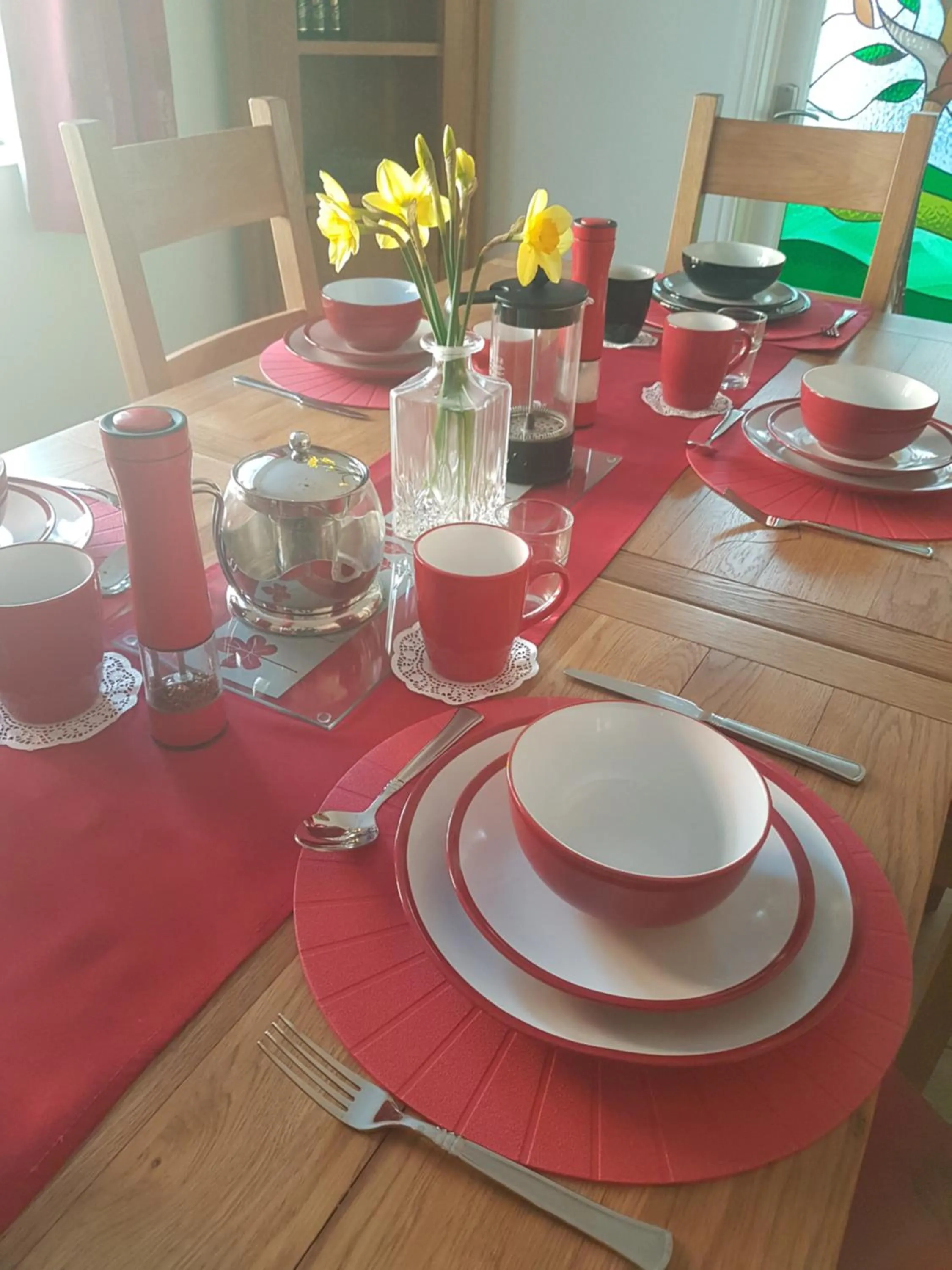 Food and drinks in TLC Exmouth Bed and Breakfast
