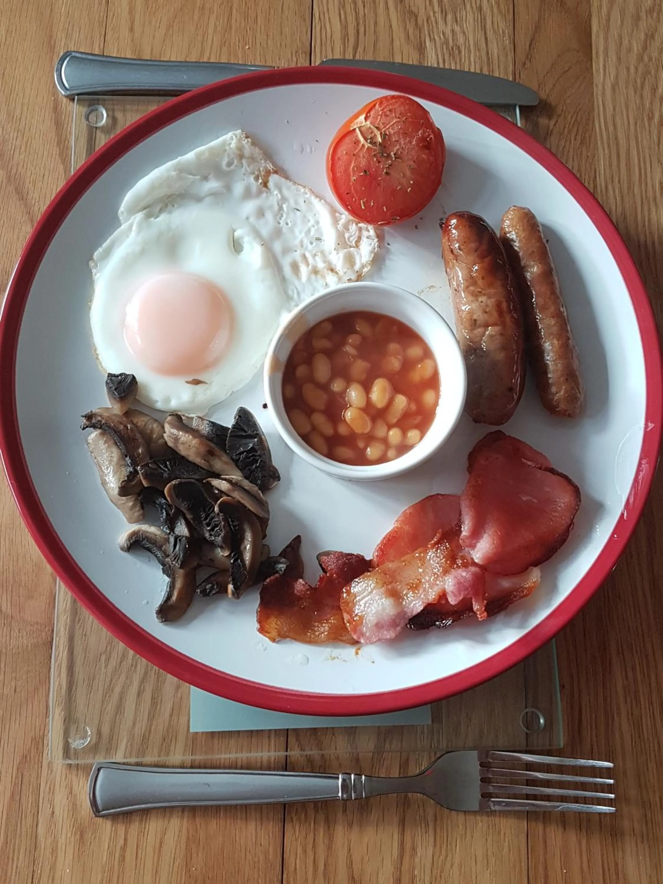 Food close-up in TLC Exmouth Bed and Breakfast