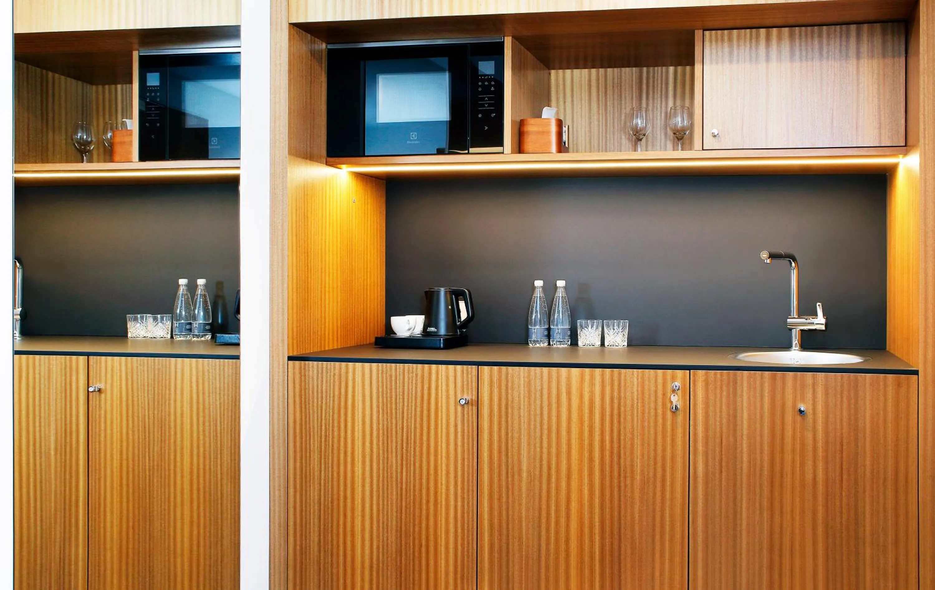 Kitchen or kitchenette in Hestia Hotel Kentmanni