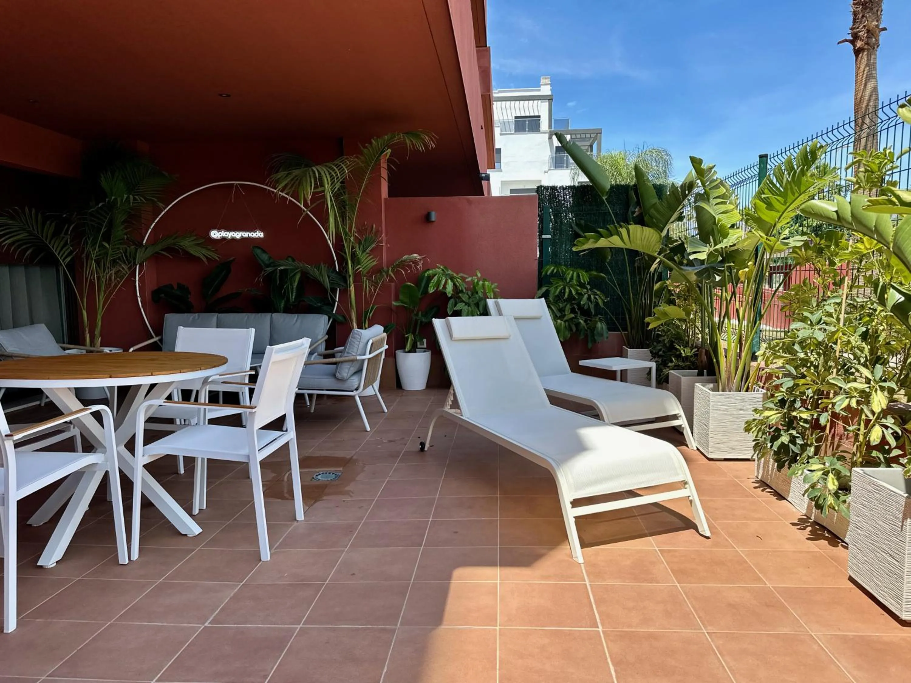 Apartment with Garden View in Playa Granada Apartamentos Moriscos II