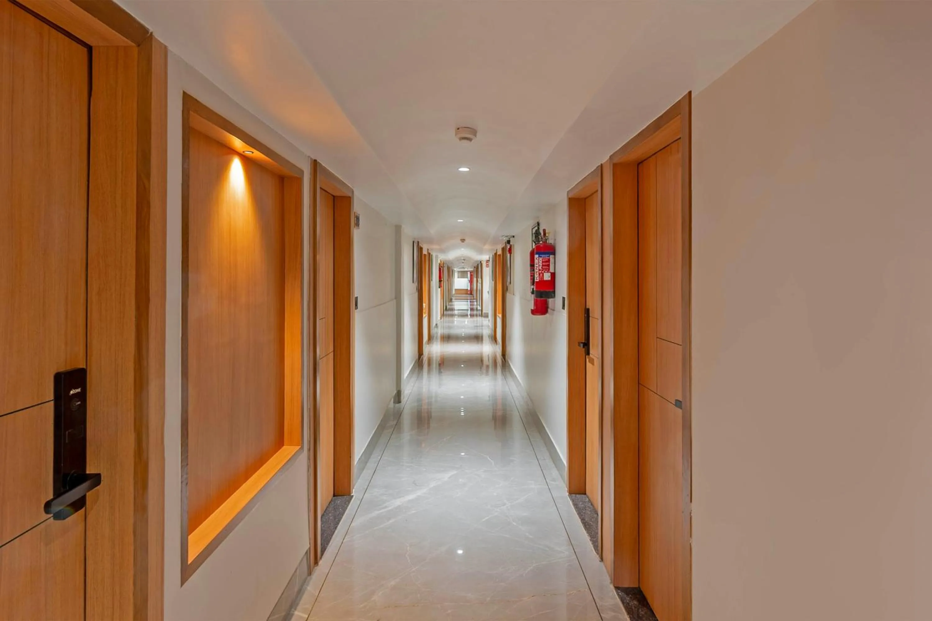 Lobby or reception in Treebo Shree Krishna Palace