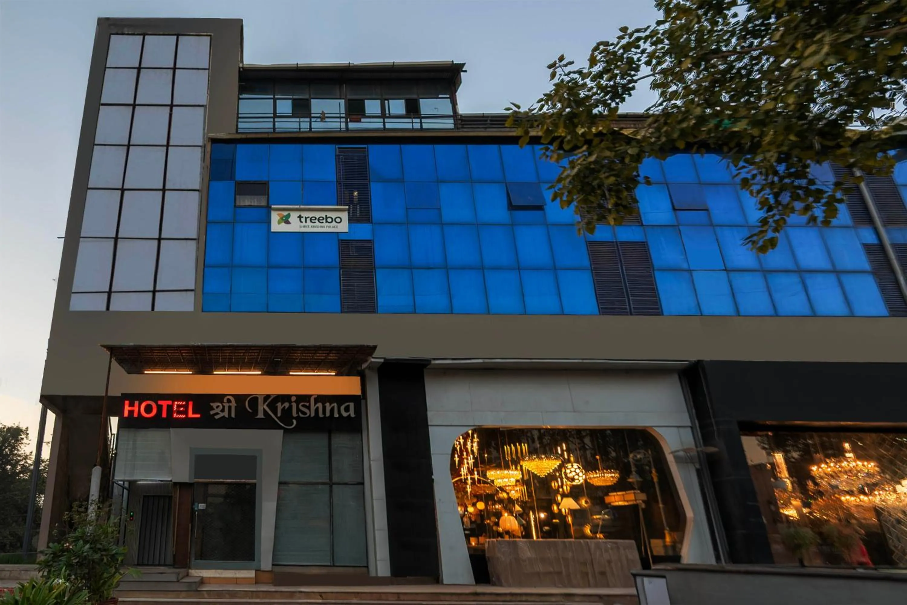 Property building in Treebo Shree Krishna Palace
