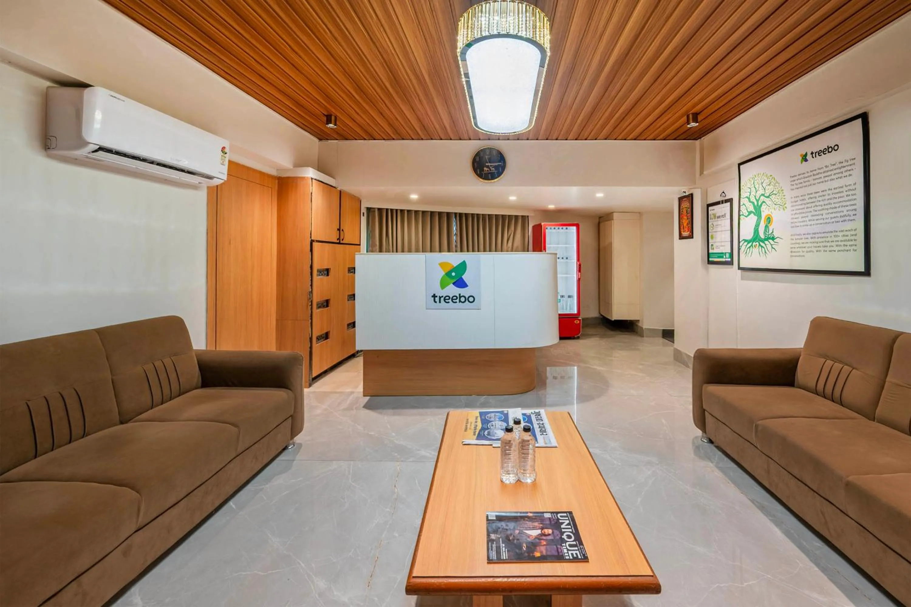 Seating area in Treebo Shree Krishna Palace