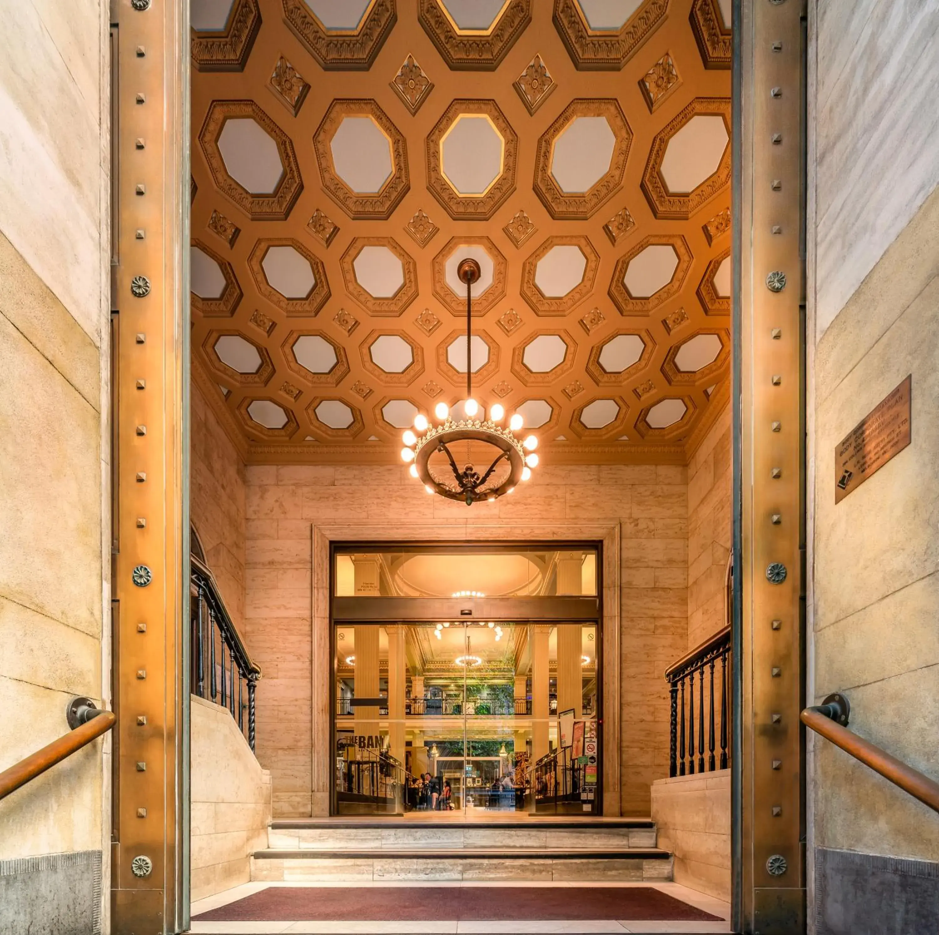 Facade/entrance in Treasury on Collins Melbourne Facade/entrance in Treasury on Collins Melbourne