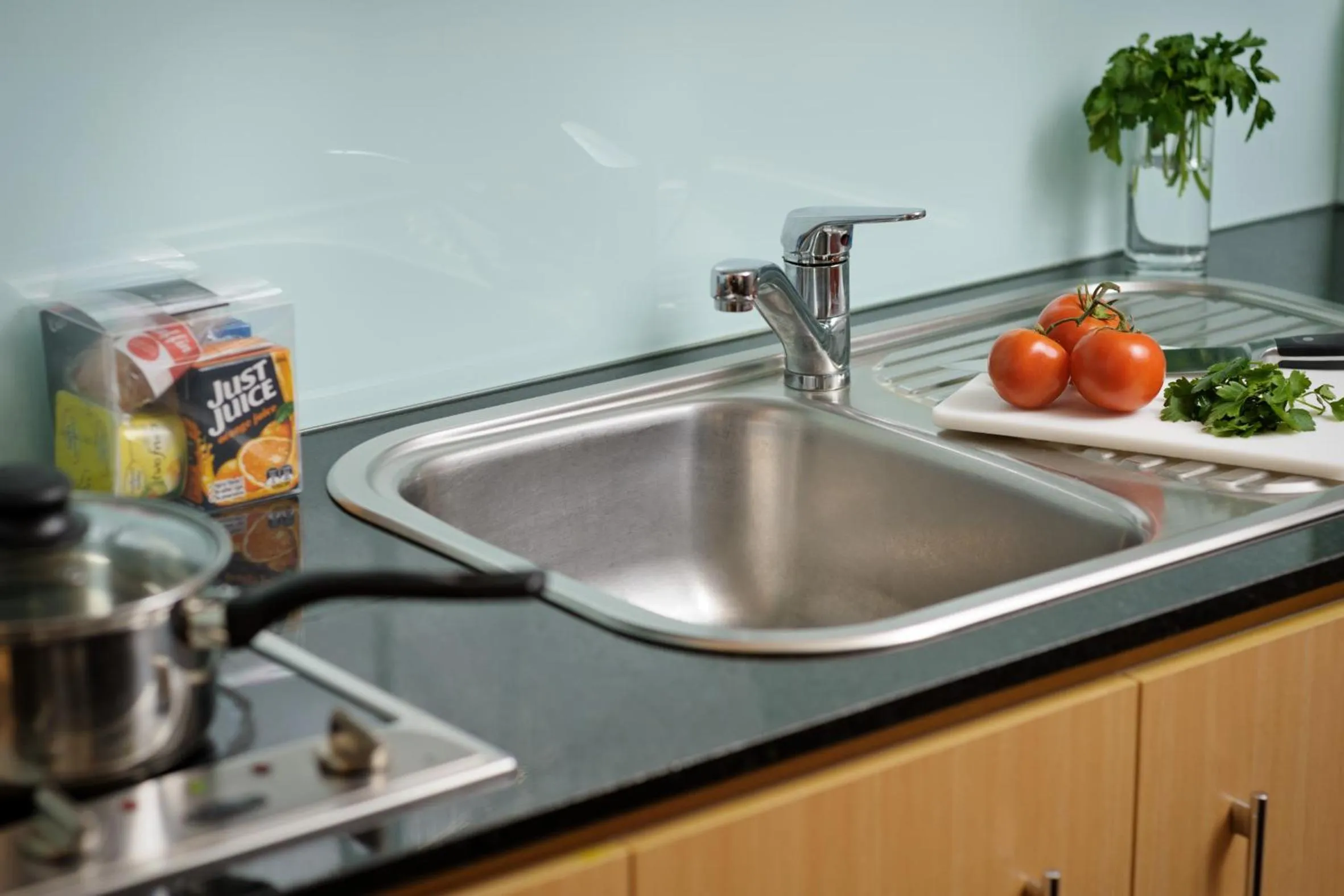 Kitchen or kitchenette in Treasury on Collins Melbourne