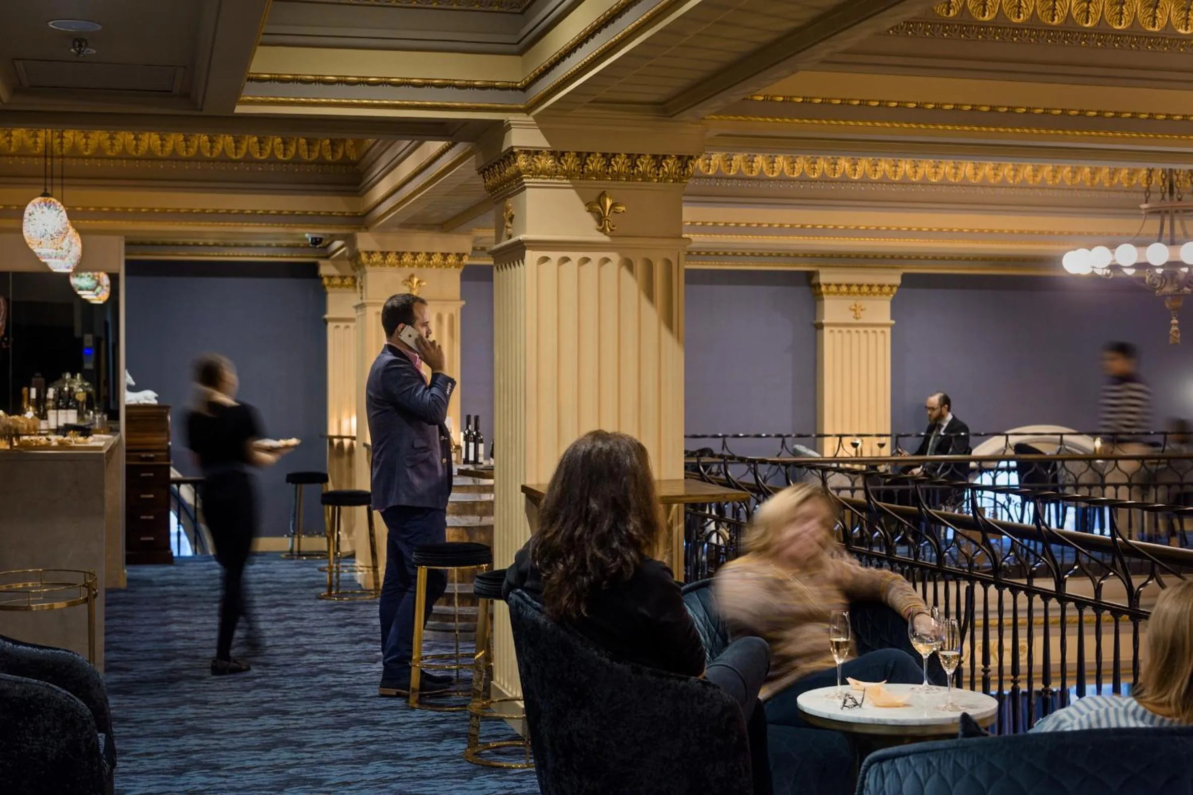 Lounge or bar in Treasury on Collins Melbourne