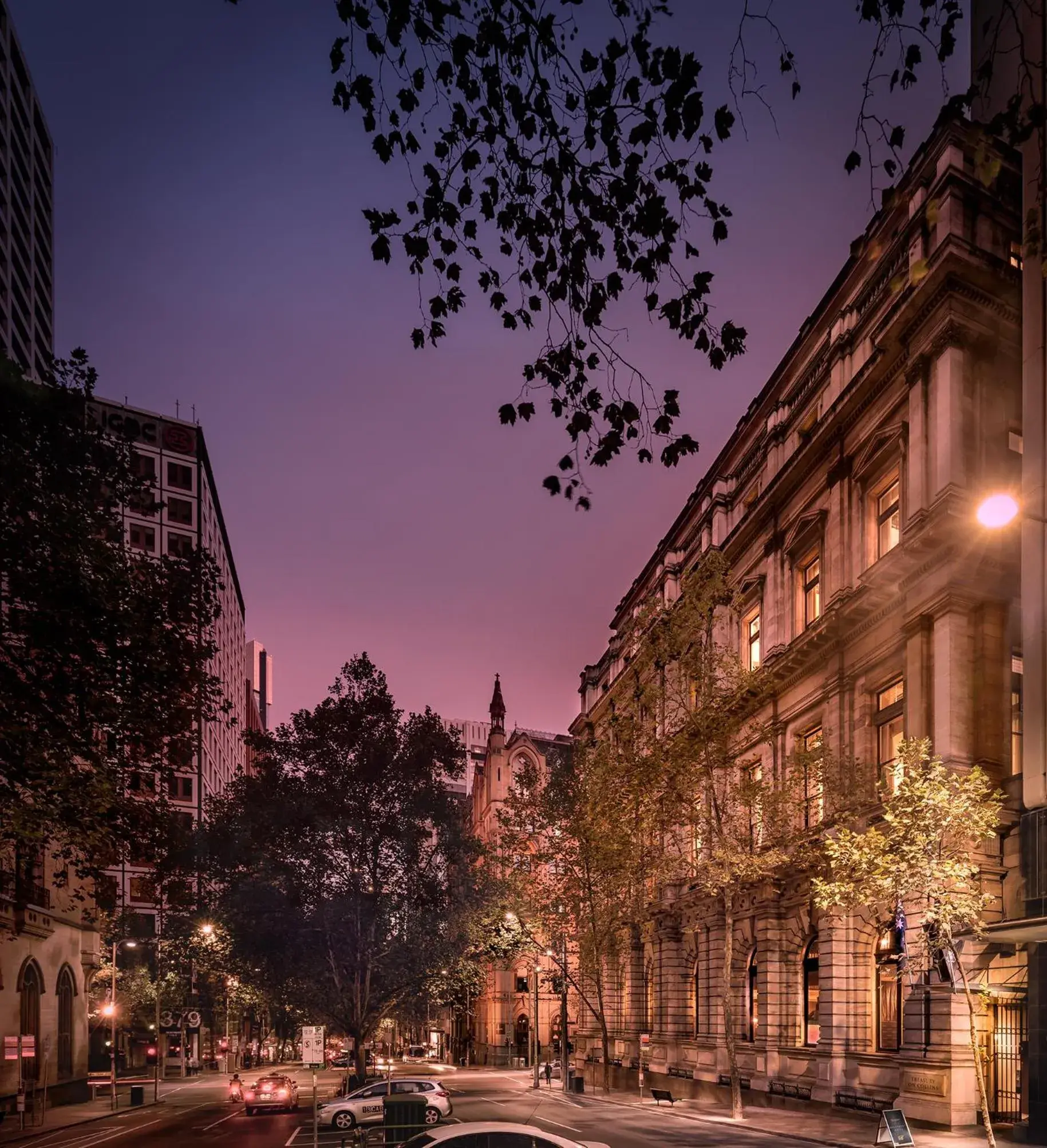 Facade/entrance in Treasury on Collins Melbourne Facade/entrance in Treasury on Collins Melbourne