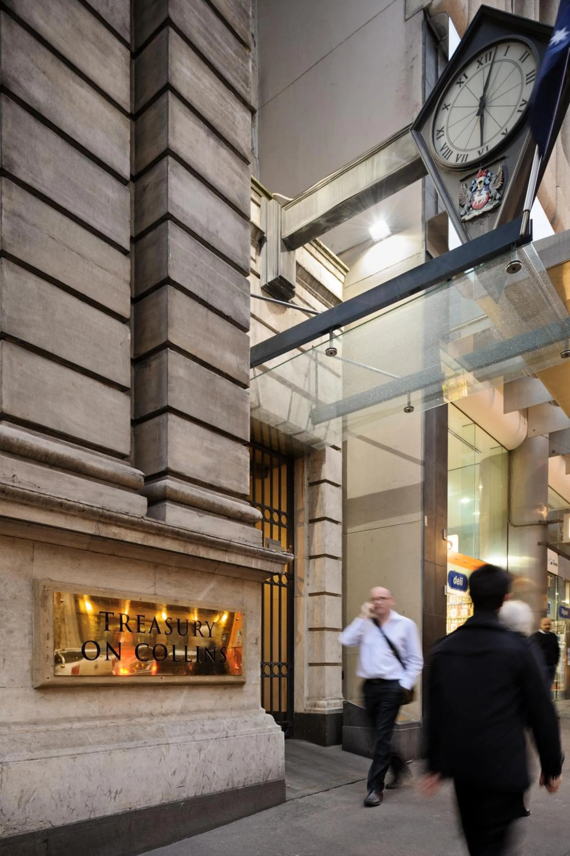 Decorative detail in Treasury on Collins Melbourne