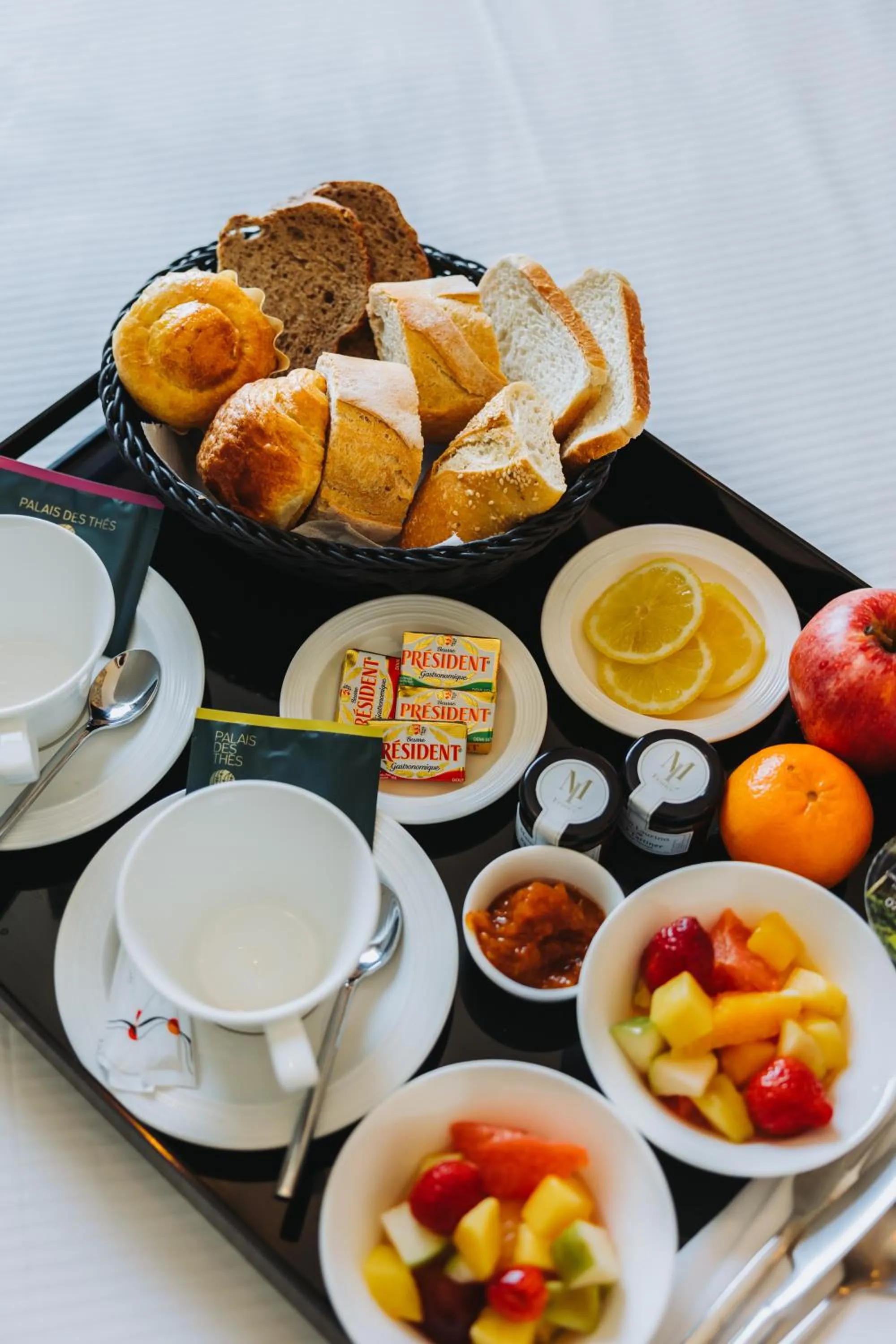 Continental breakfast in Hôtel La Villa Cannes