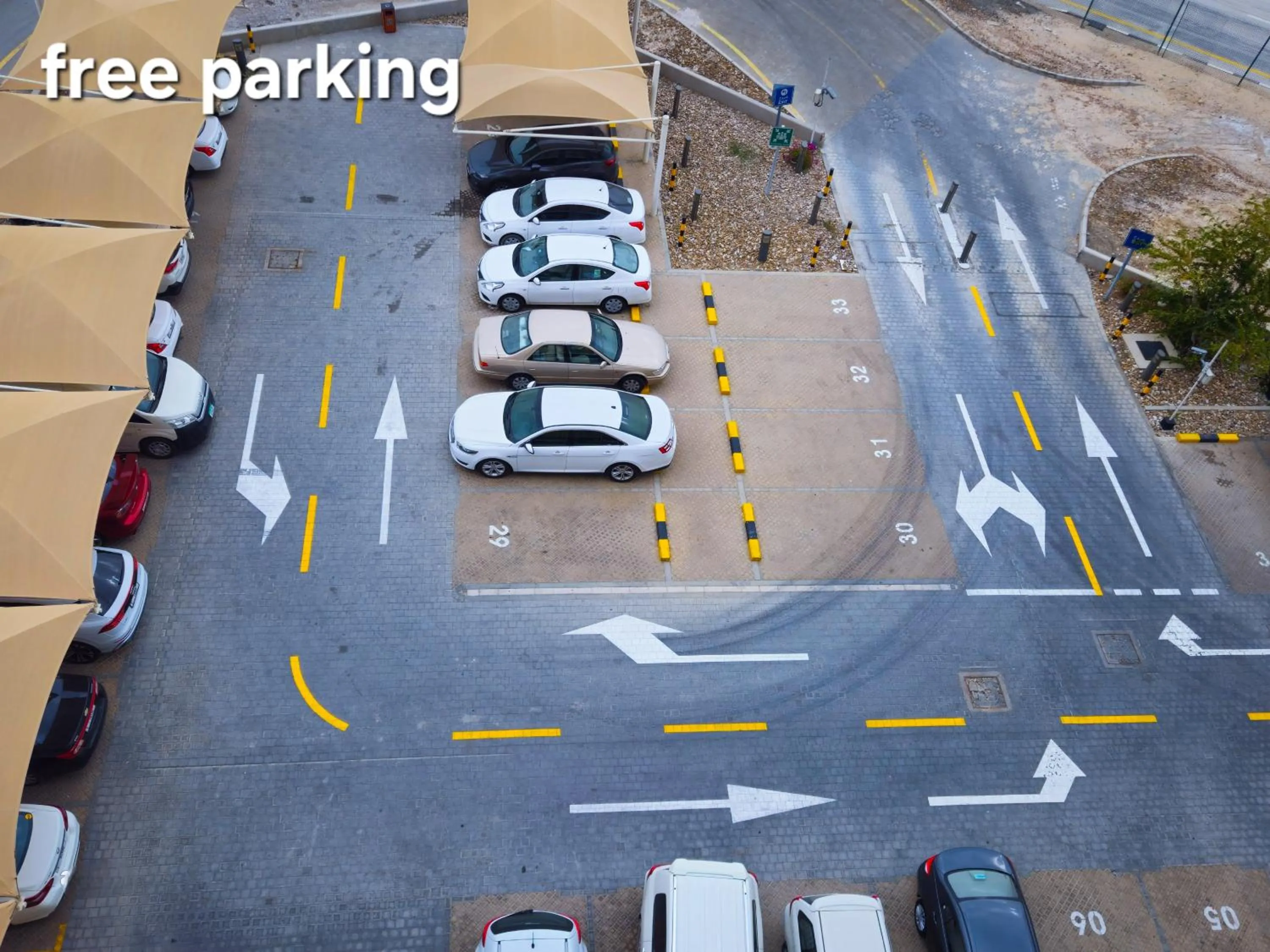 Parking in JOIN INN HOTEL Jebel Ali, Dubai - Formerly easyHotel Jebel Ali