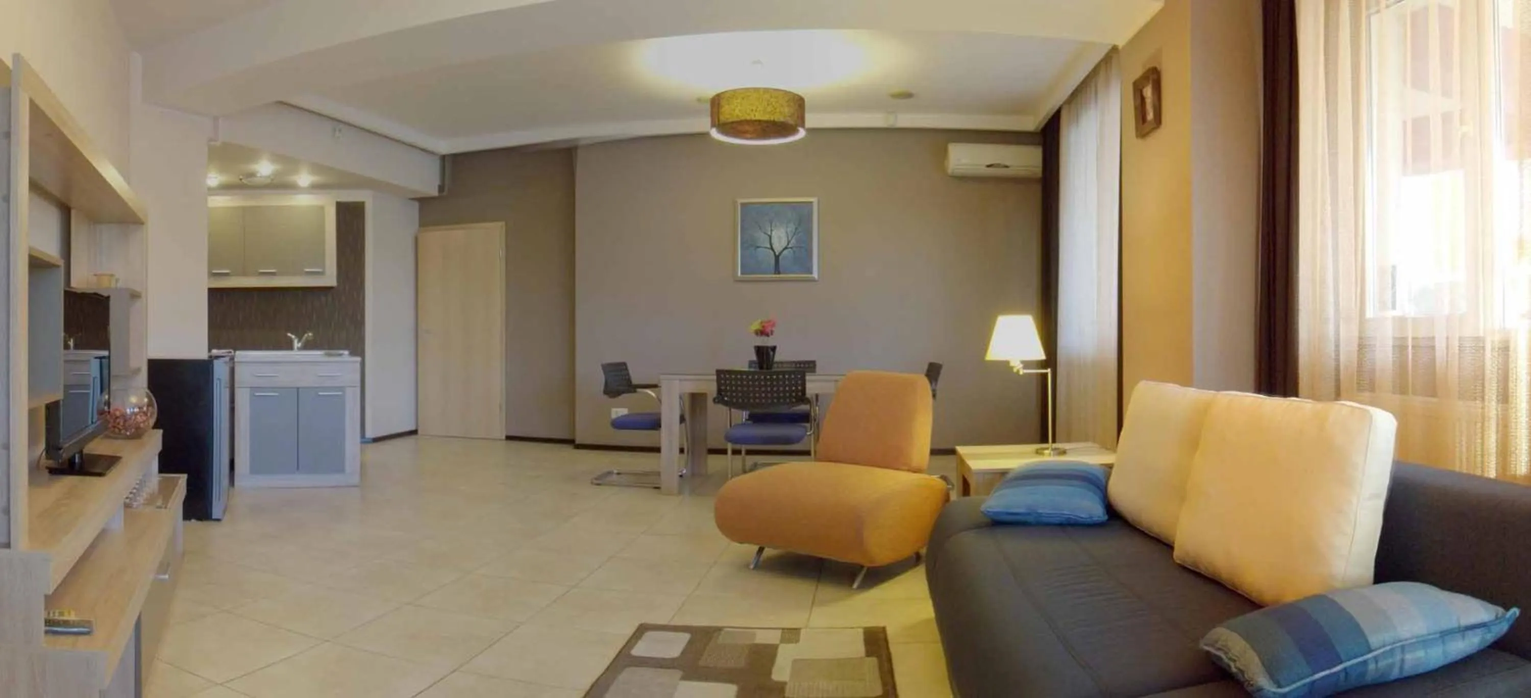 Living room in Summerland Mamaia