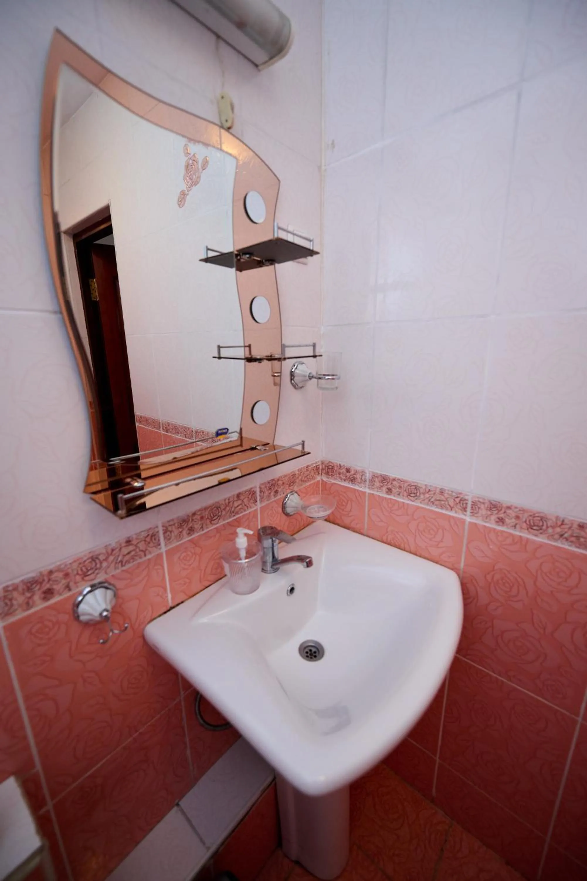 Shower in Wanderlust Hostel