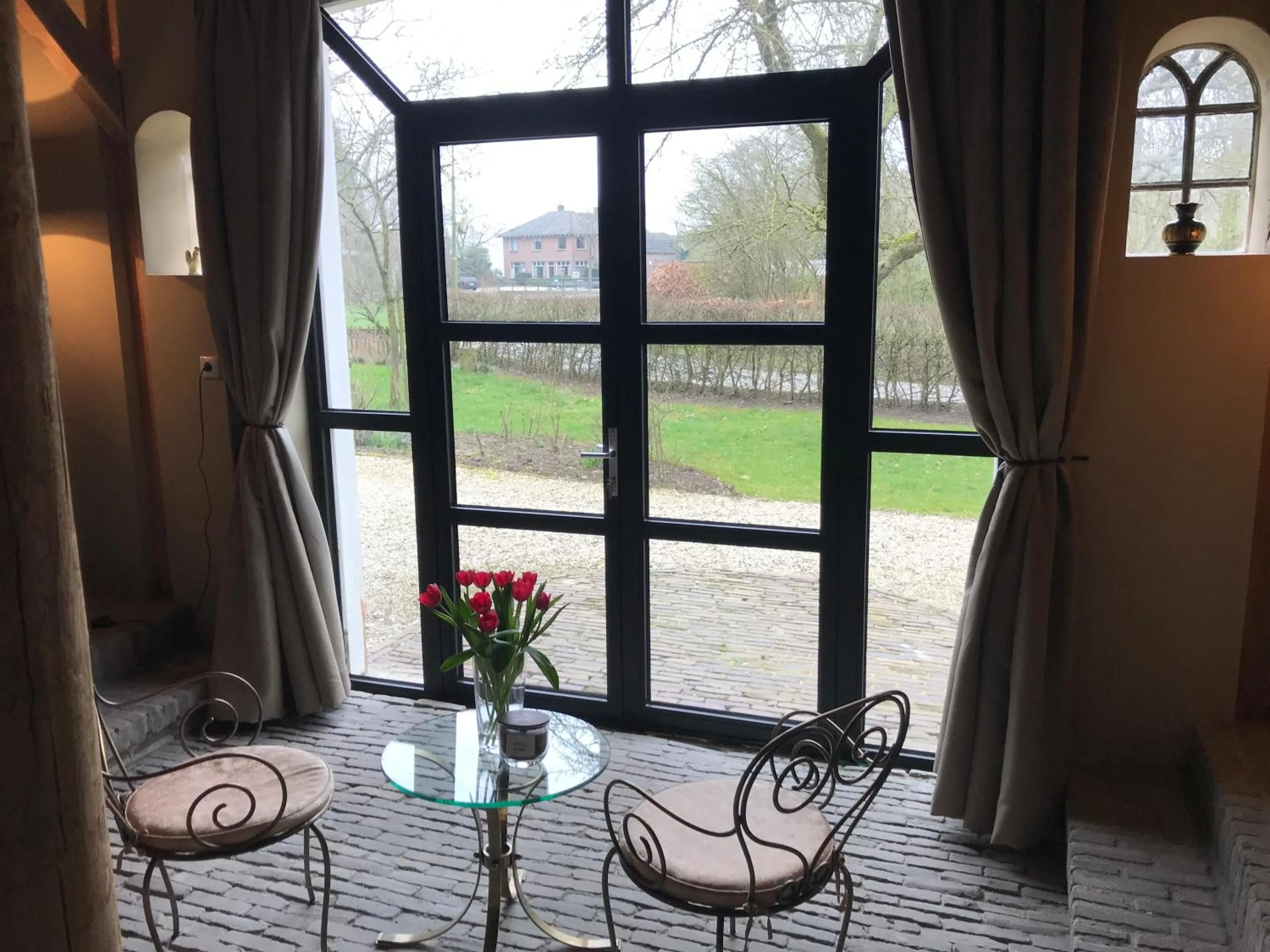 Garden view in De Grote Belt