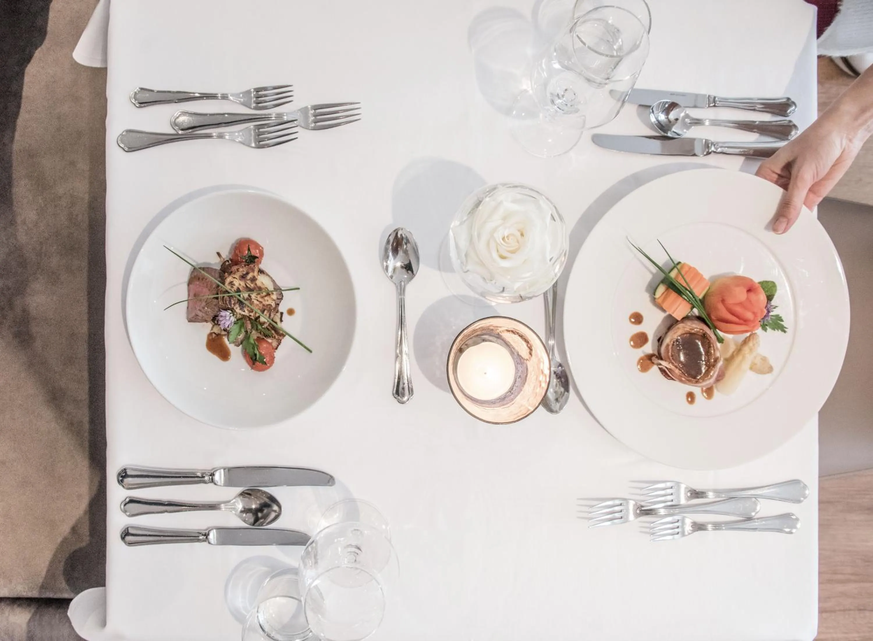 Food in Hotel Walter