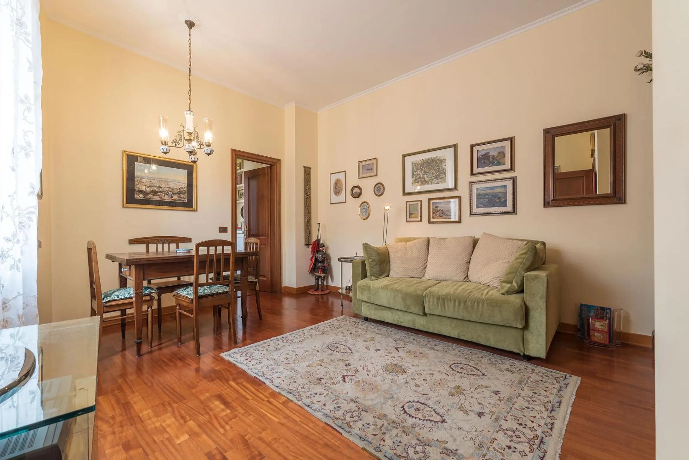 Living room in Domus Aurea & Colosseo Sweet Flat
