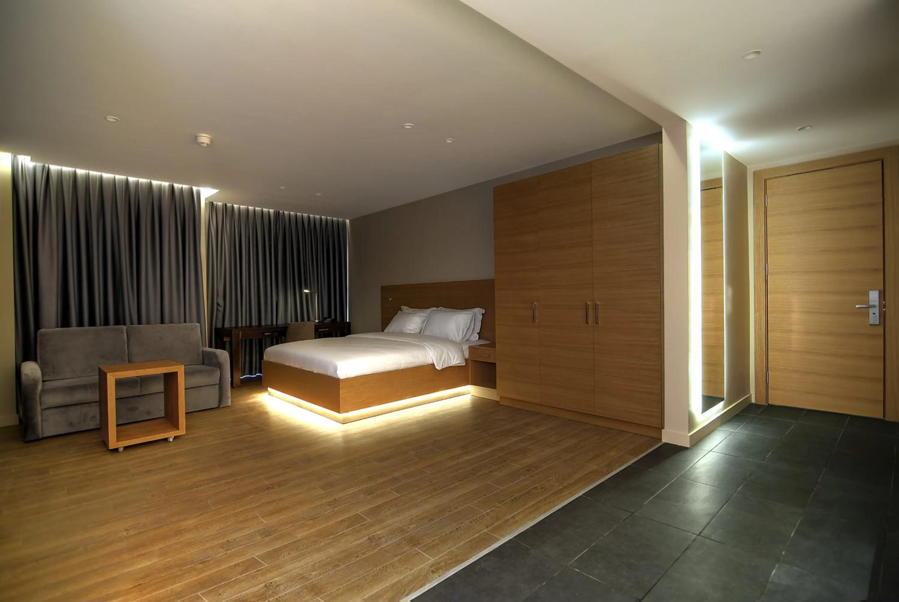 Bed in Endless Suites Taksim