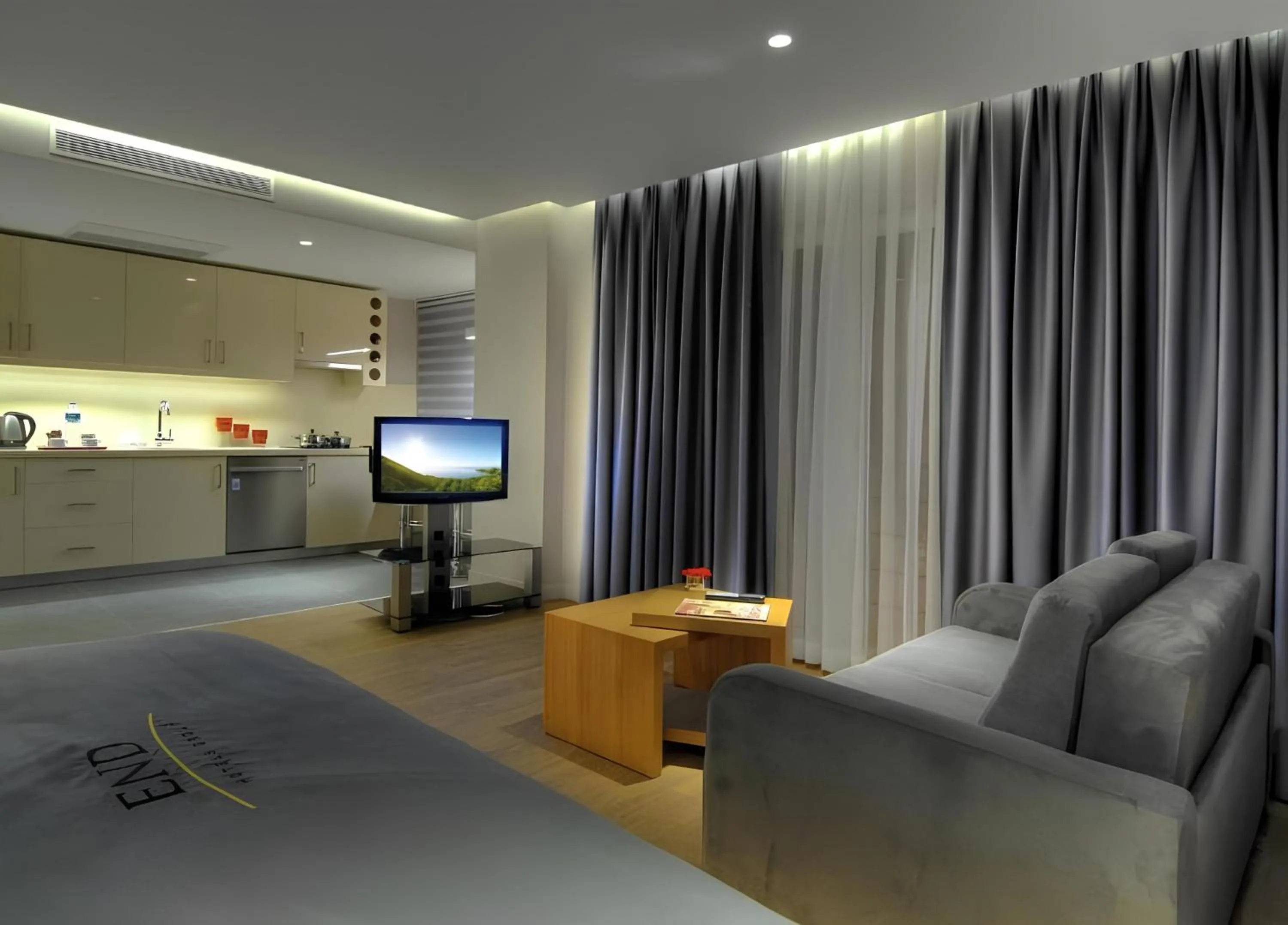 Bed in Endless Suites Taksim