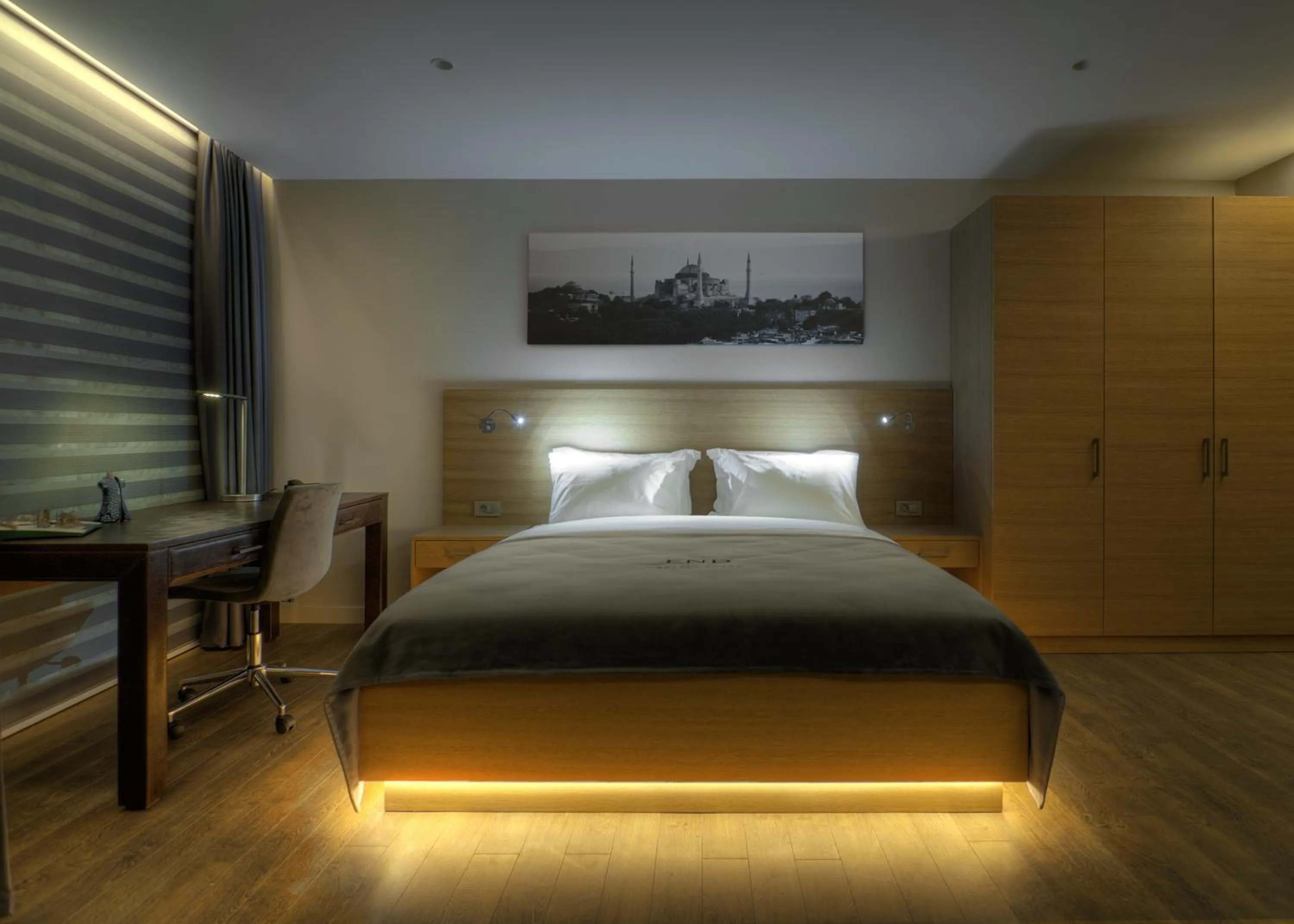 Photo of the whole room, Bed in Endless Suites Taksim