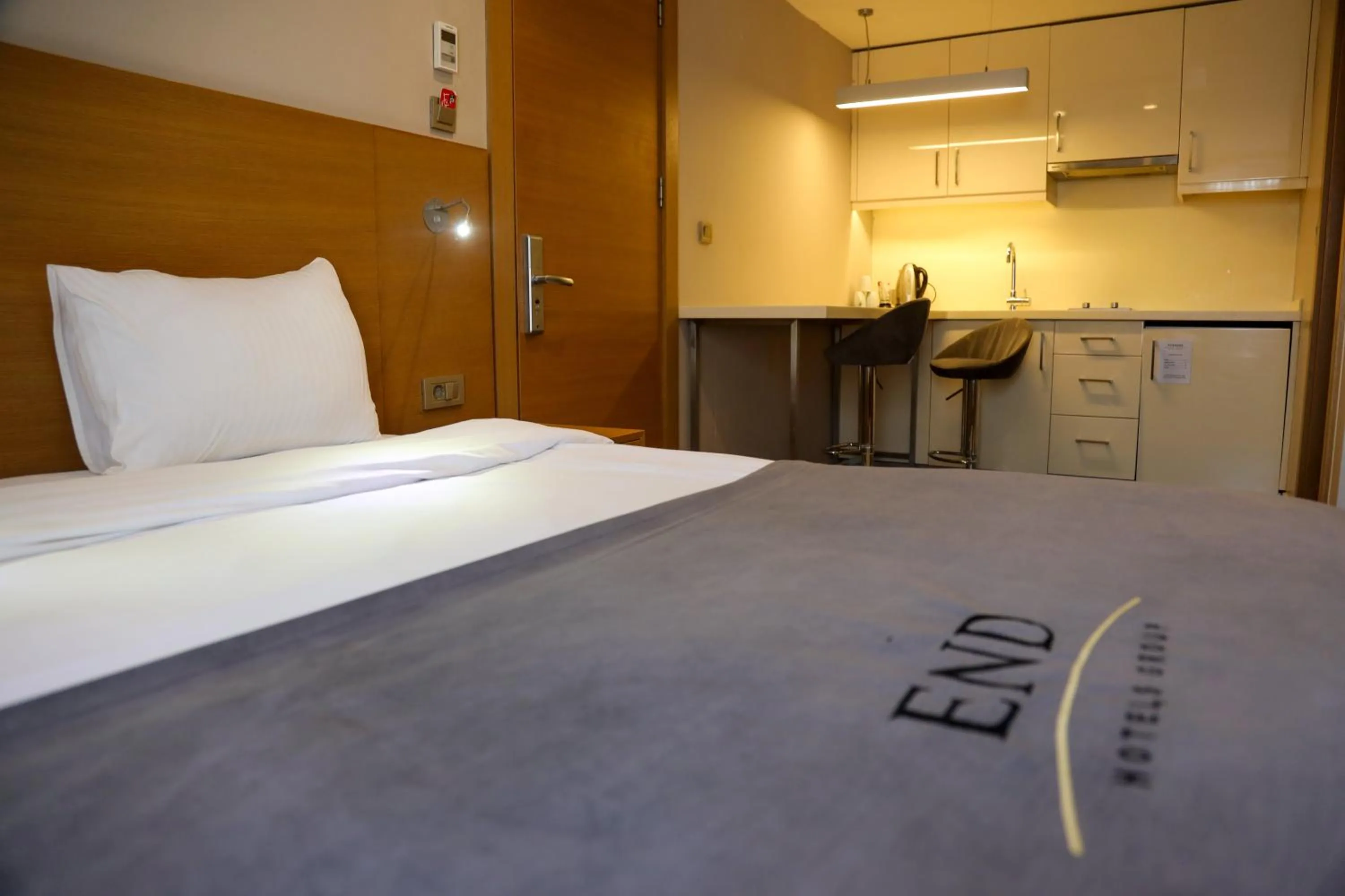 Bed in Endless Suites Taksim