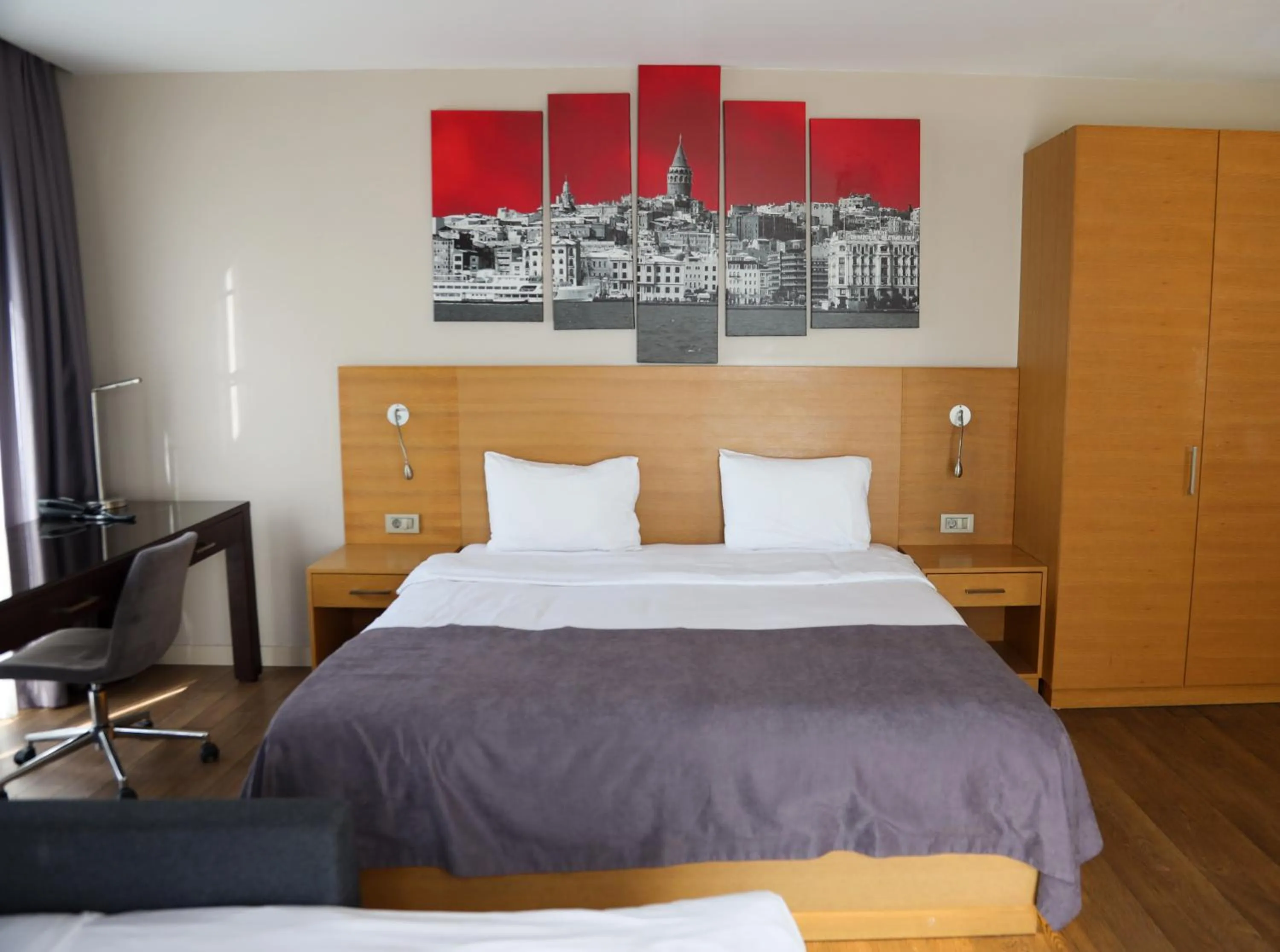 Bed in Endless Suites Taksim