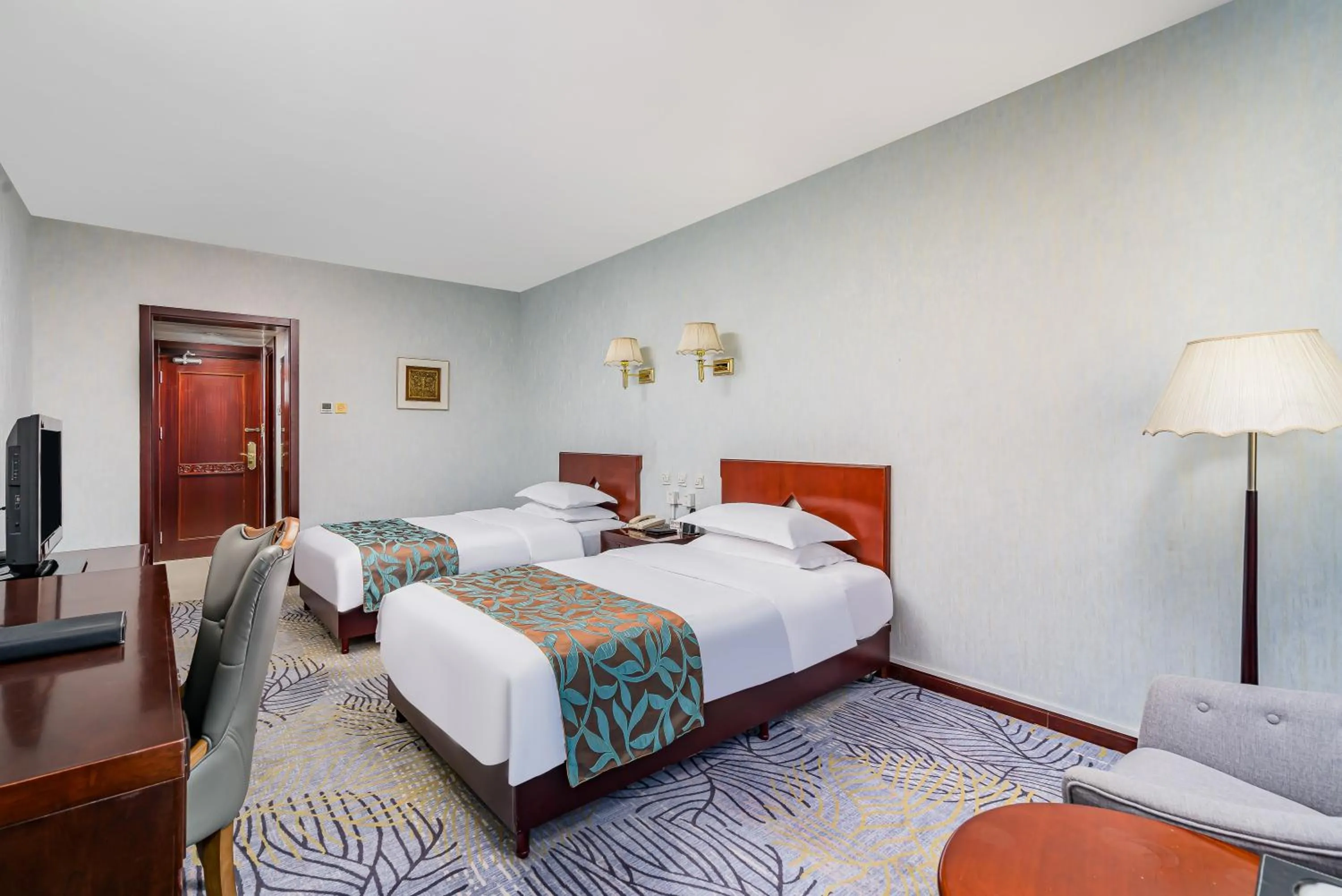 Bed in Beijing Commercial Business Hotel