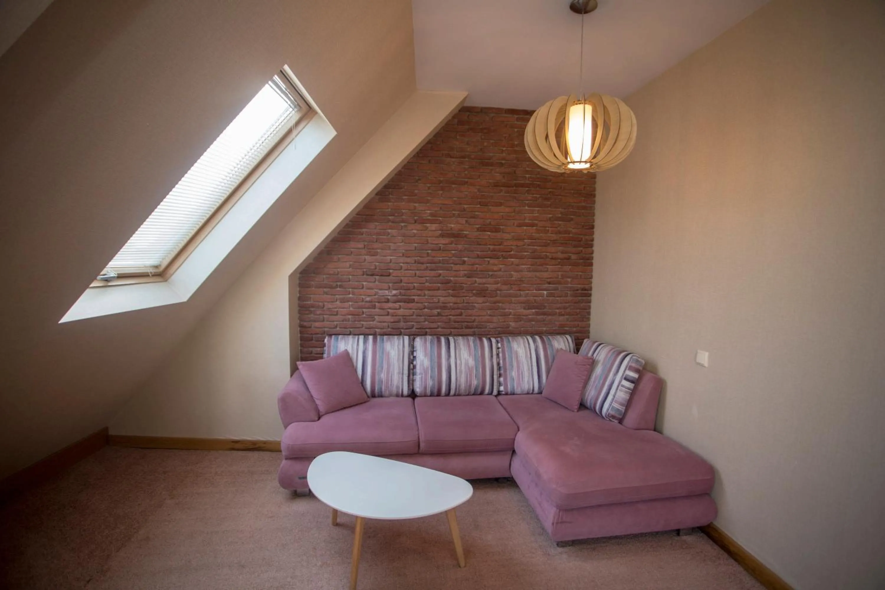 Seating area in Hotel London