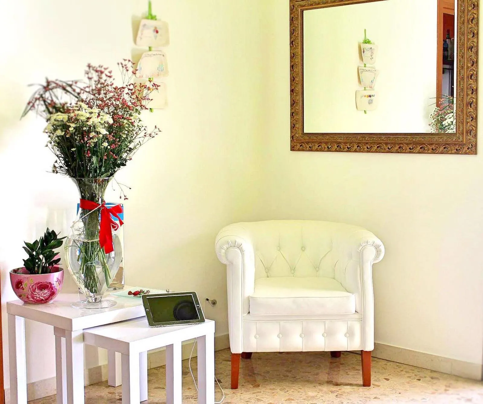 Seating area in Hotel Eraclea