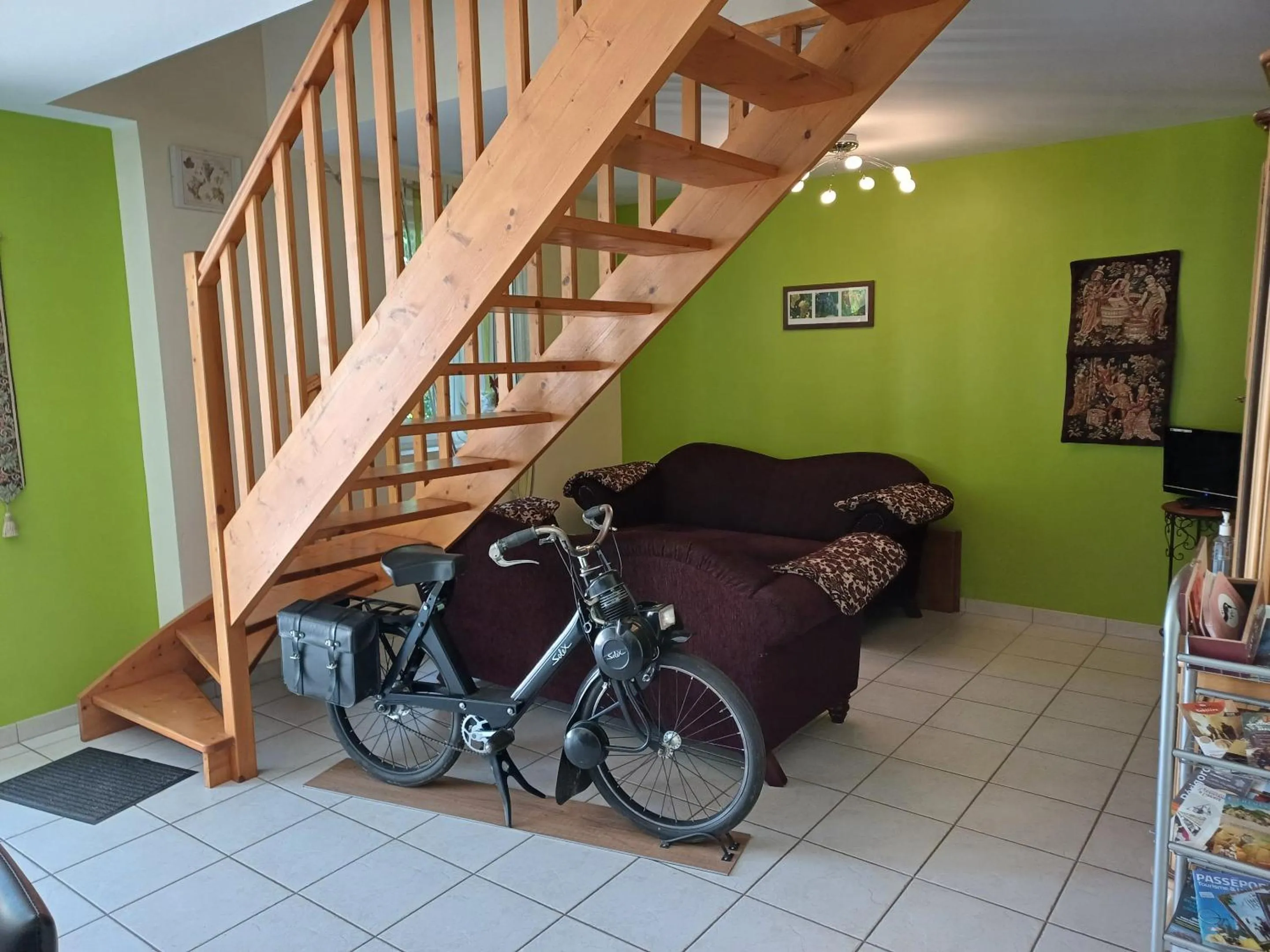 Lobby or reception in Les Bacchusiennes