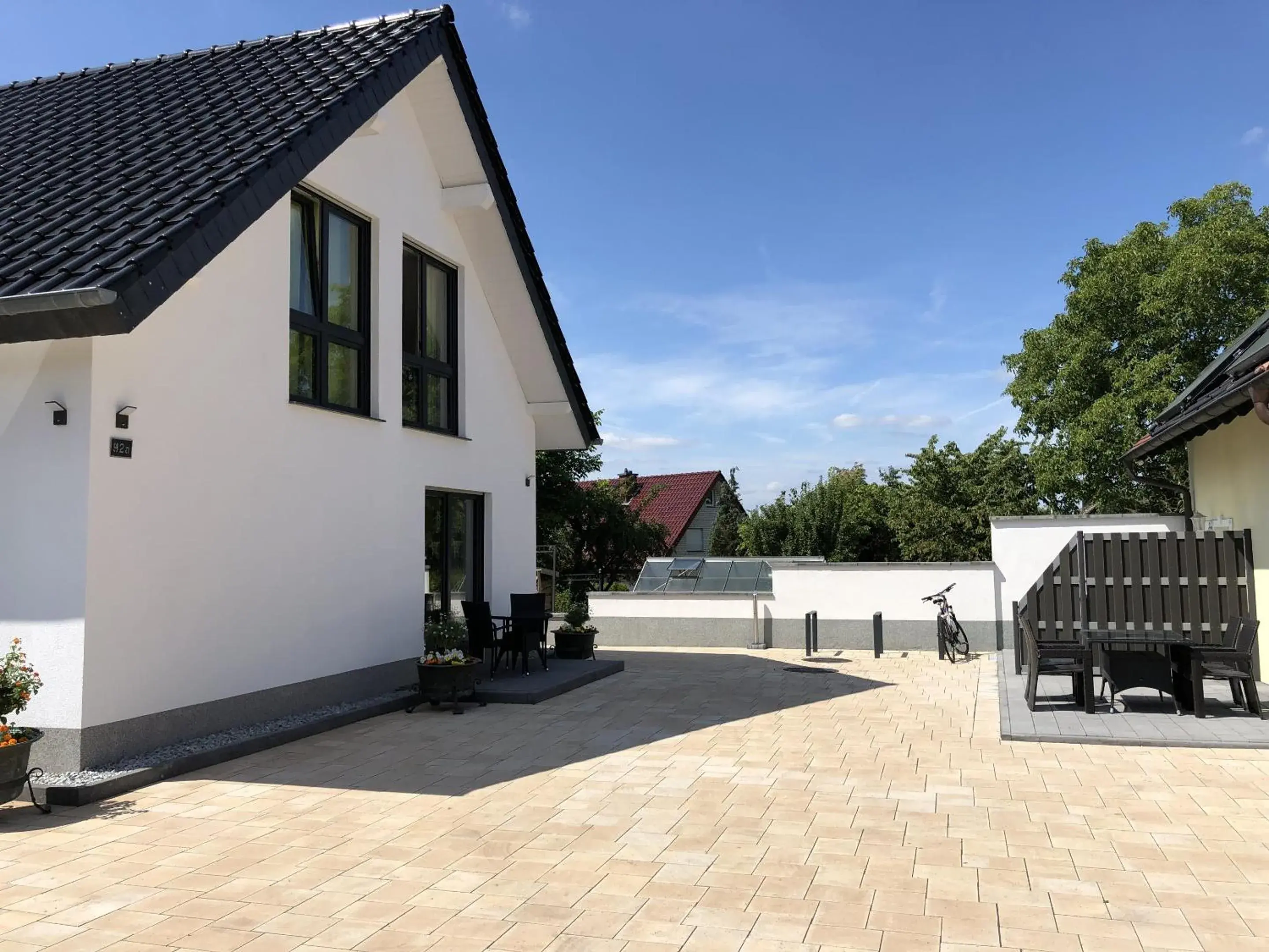 Property building in Gästehaus Witteborg Property building in Gästehaus Witteborg