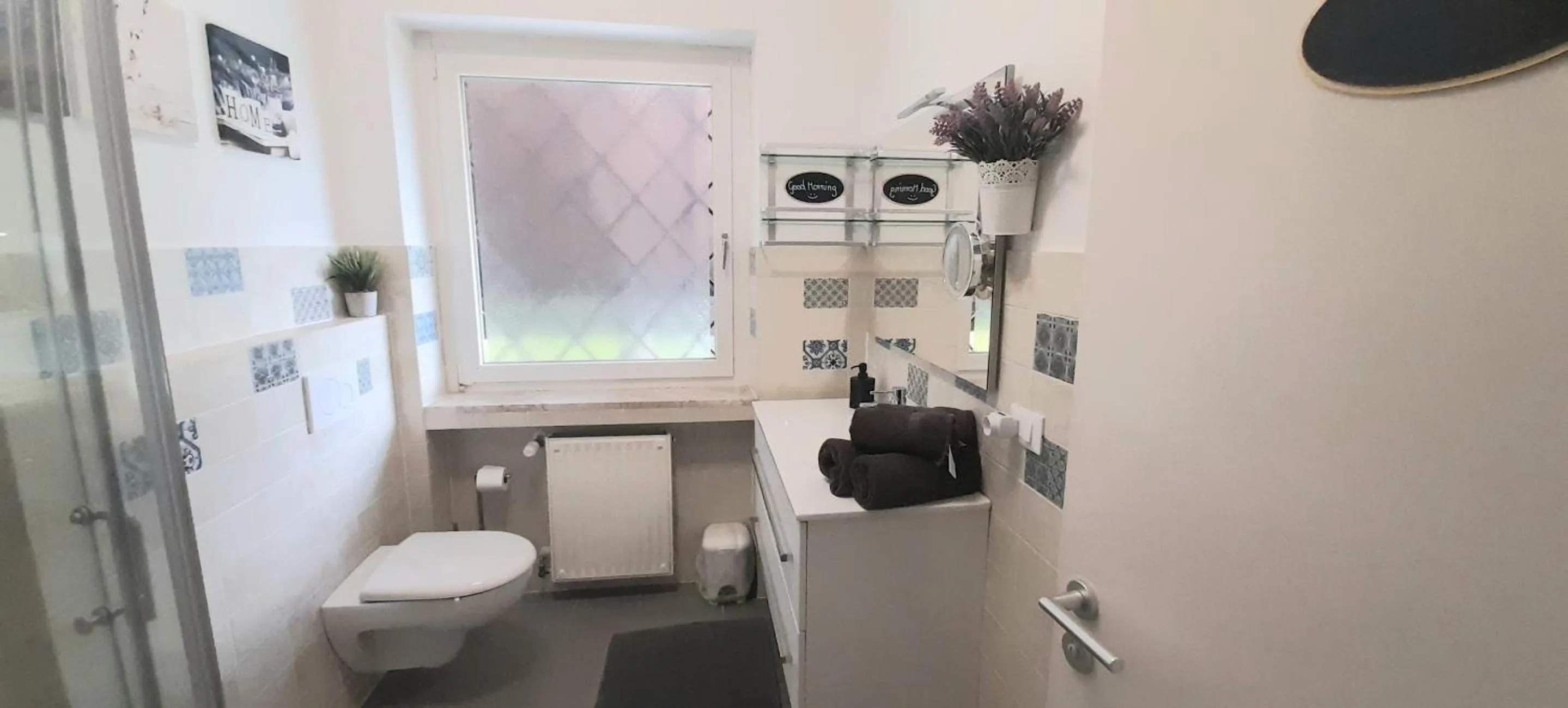 Bathroom in Home Suite Home Bed & Breakfast