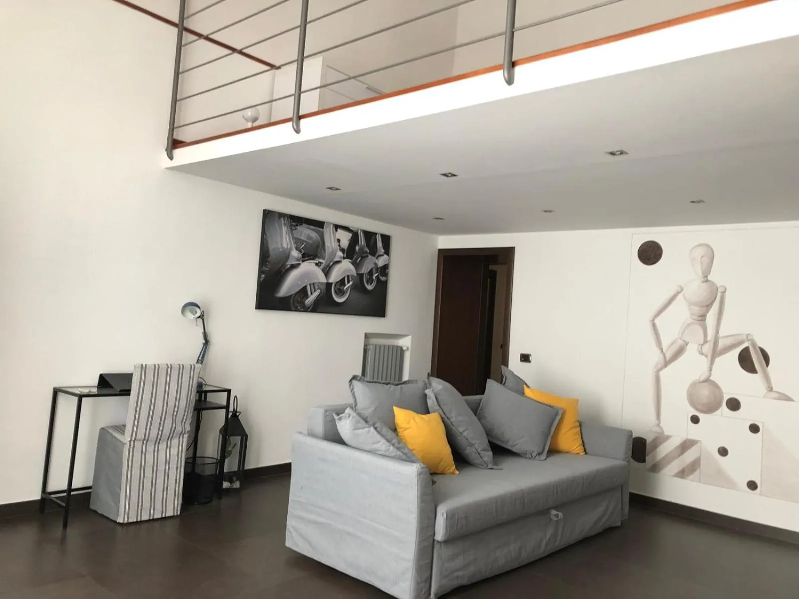 Living room in Acqua Cotta