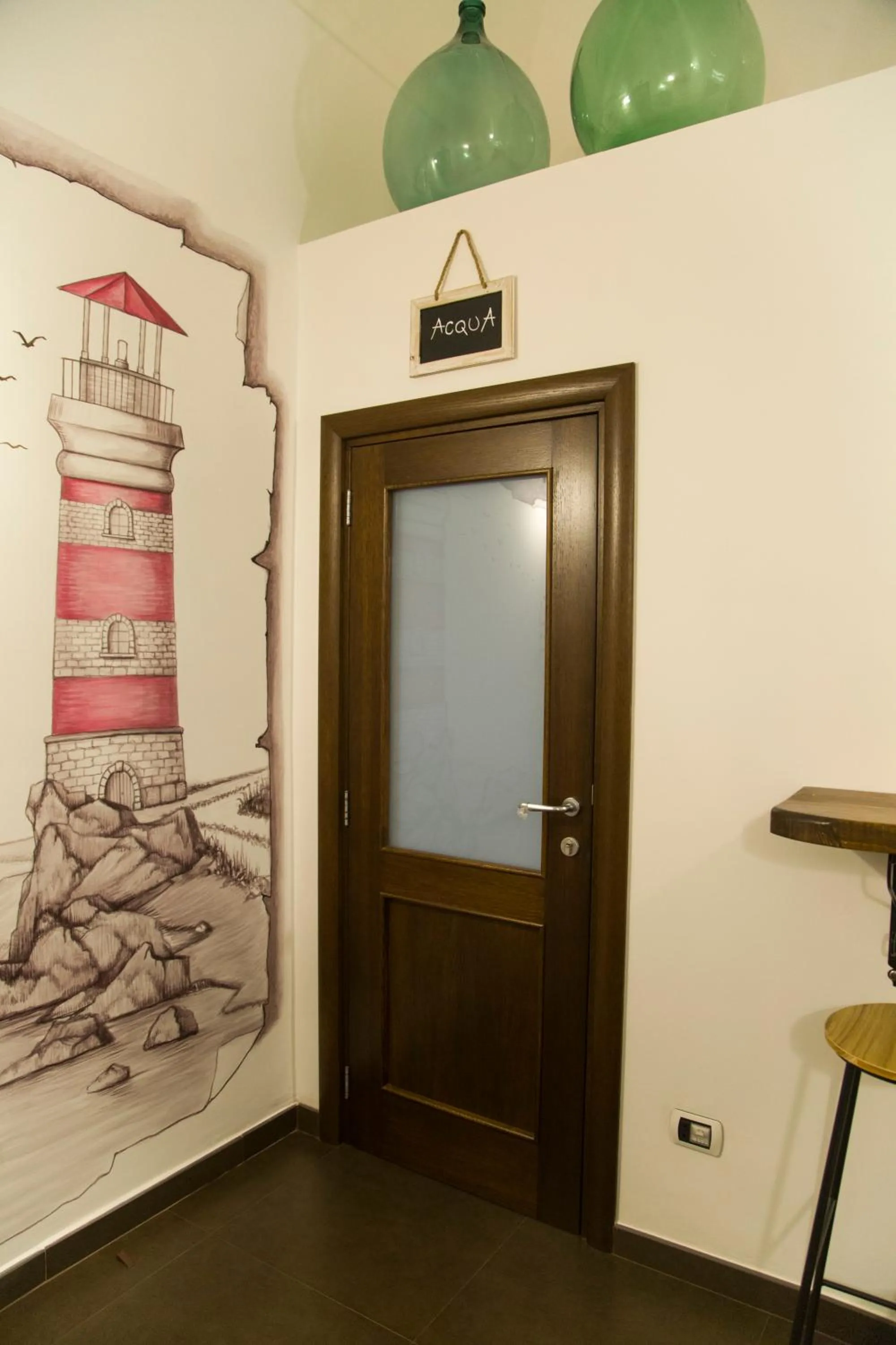 Facade/entrance in Acqua Cotta