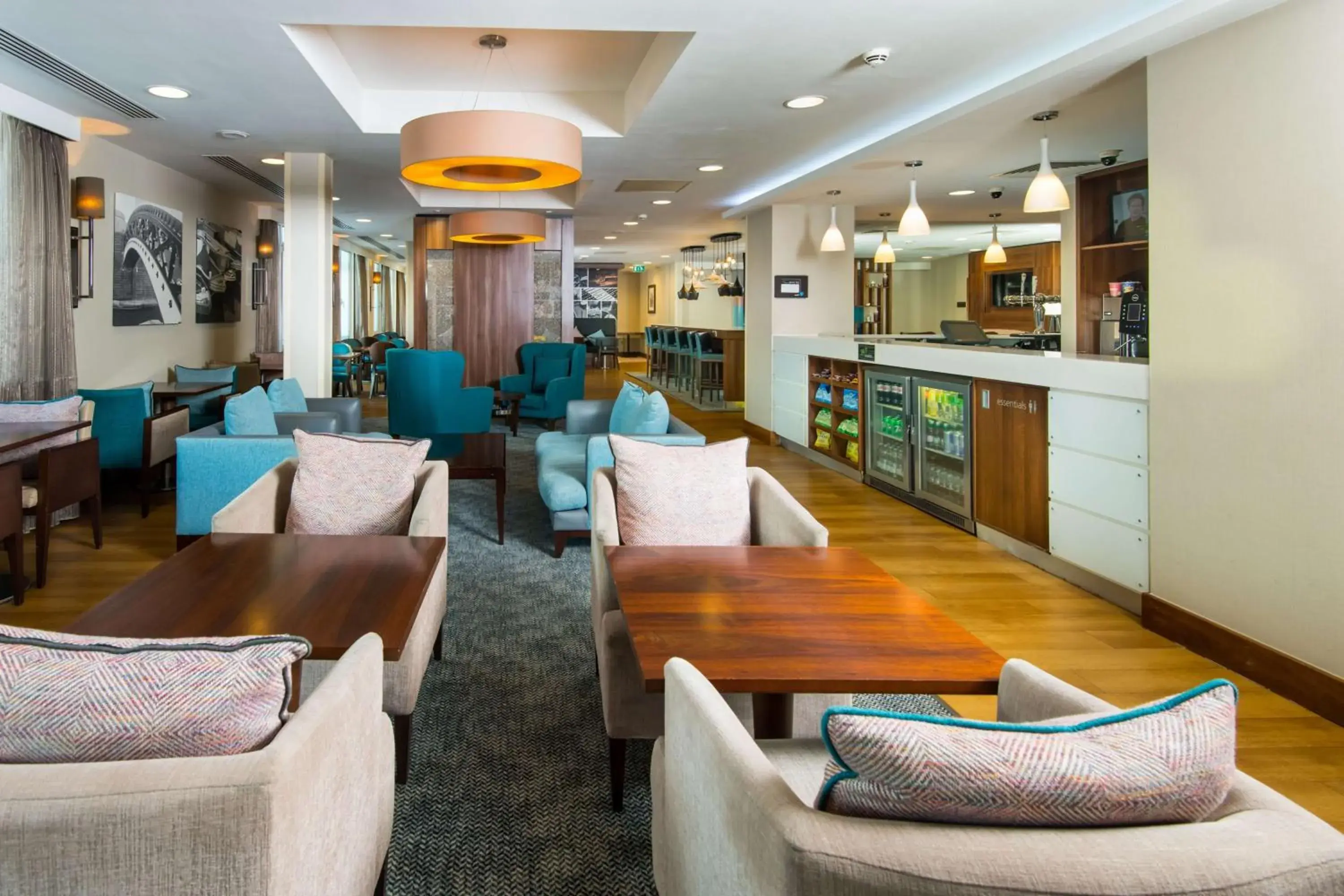 Lobby or reception in Hampton by Hilton Birmingham Jewellery Quarter Lobby or reception in Hampton by Hilton Birmingham Jewellery Quarter